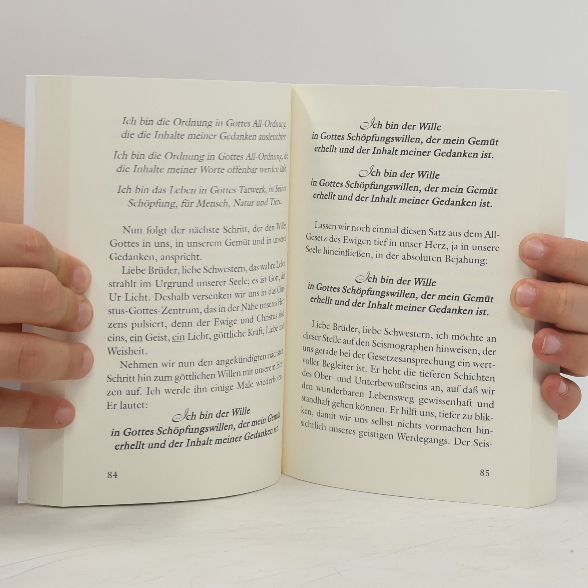 Gabriele Finde zum UR-LICHT in Dir: Die Handreichung GOTTES