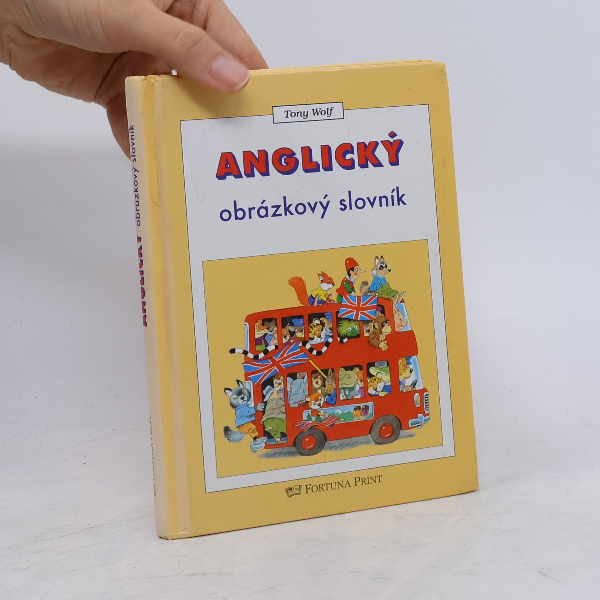 Tony Wolf Anglický obrázkový slovník