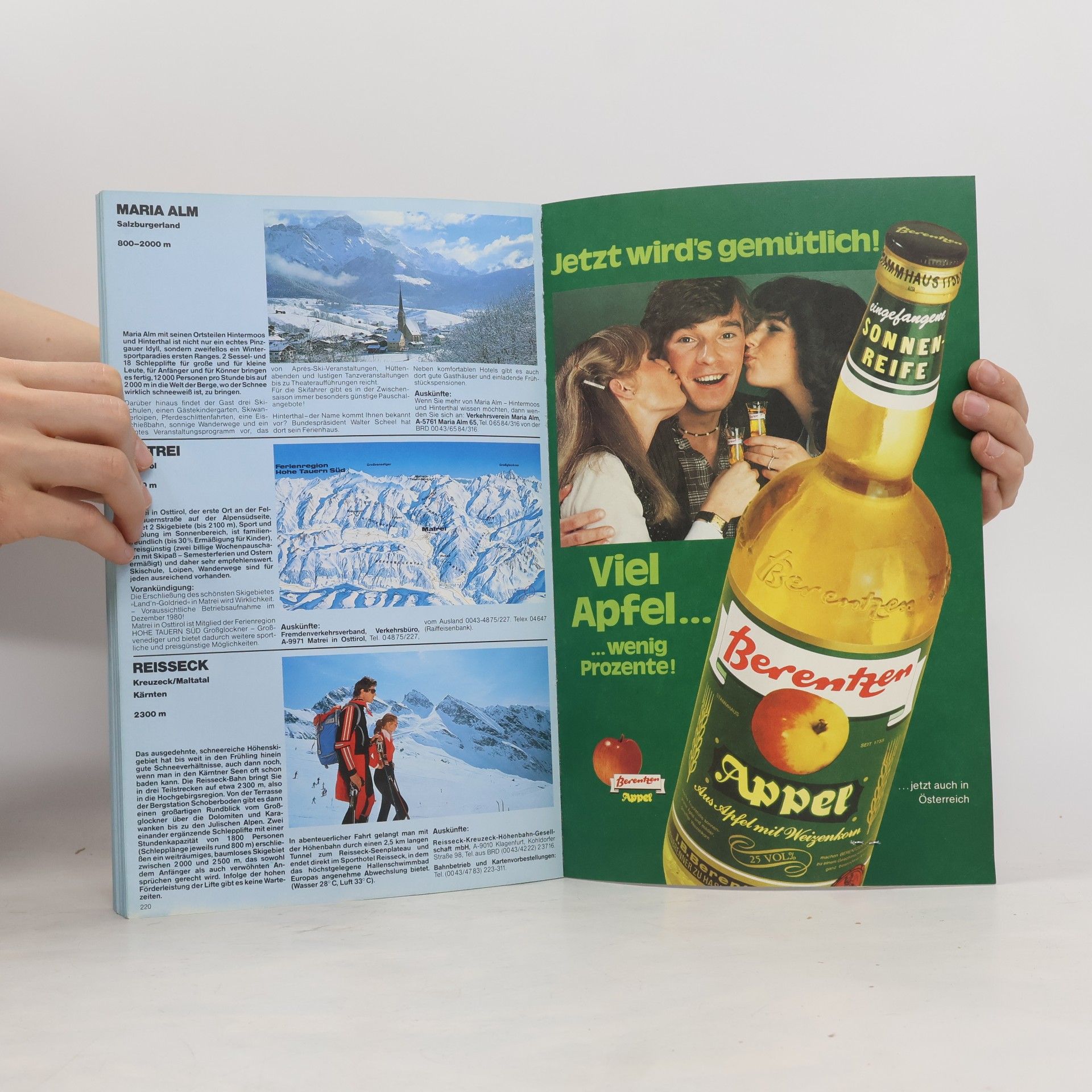 kolektiv Stock Ski Atlas. Österreich 80/81