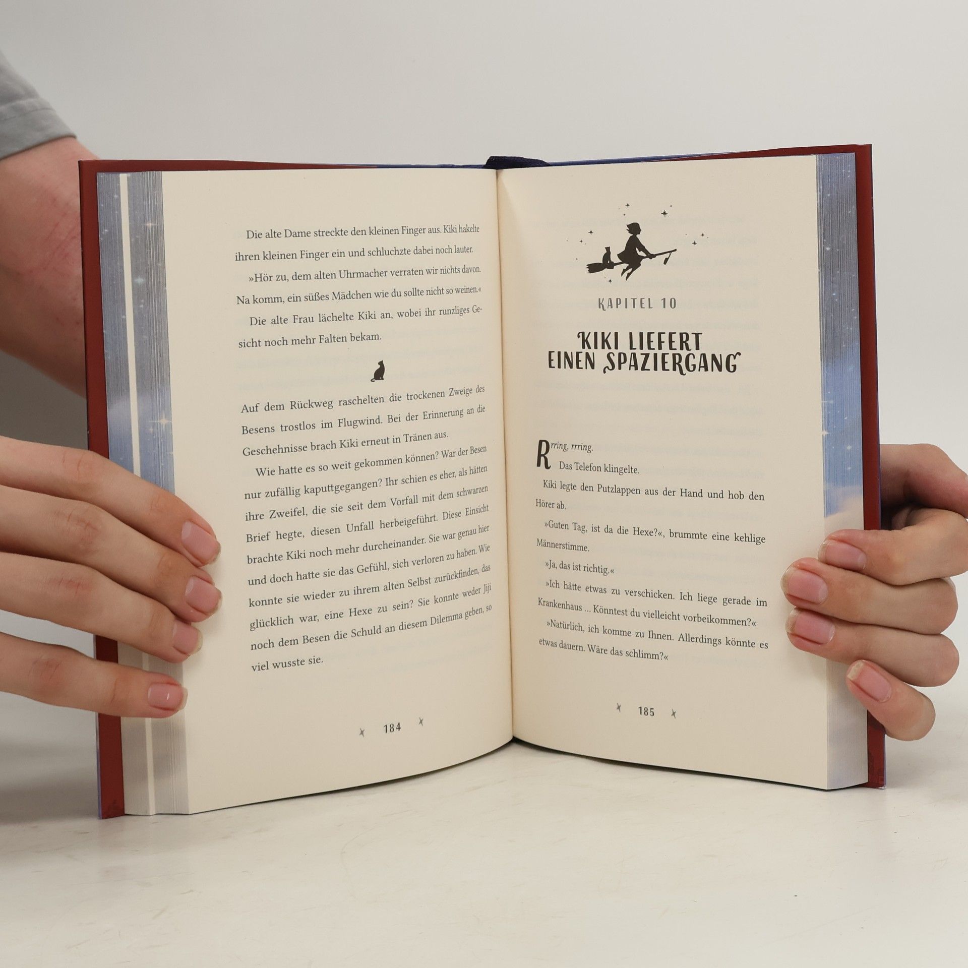 Eiko Kadono Kikis kleiner Lieferservice 2: Kiki und die neue Magie (Collector's Edition - mit Farbschnitt und Lesebändchen)