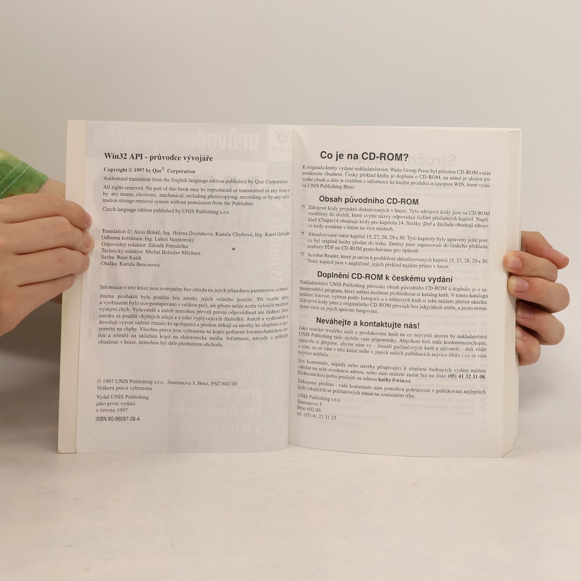 Various authors Win32 API 1. Průvodce vývojáře