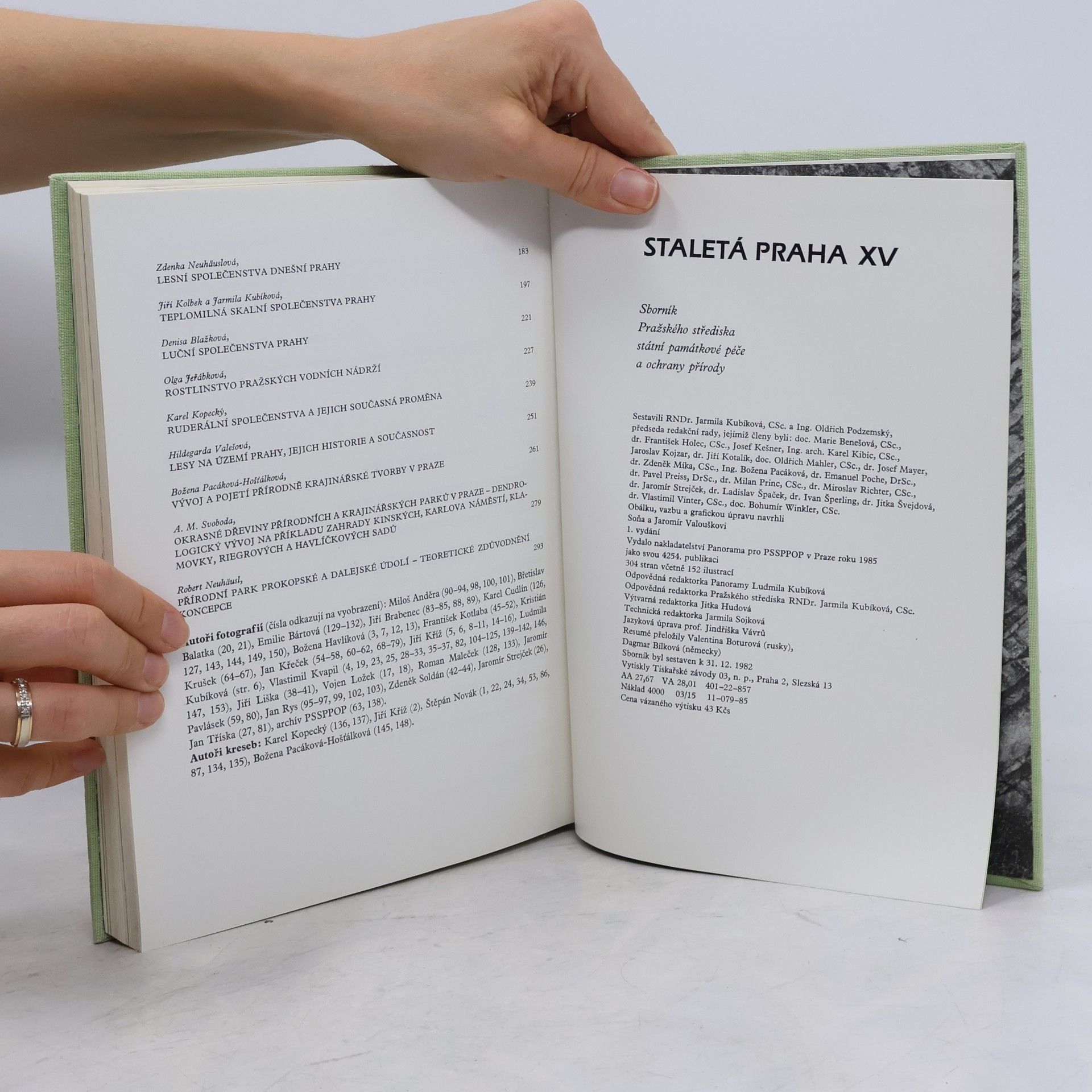 Autorenkollektiv Staletá Praha XV. Přírodovědný význam Prahy