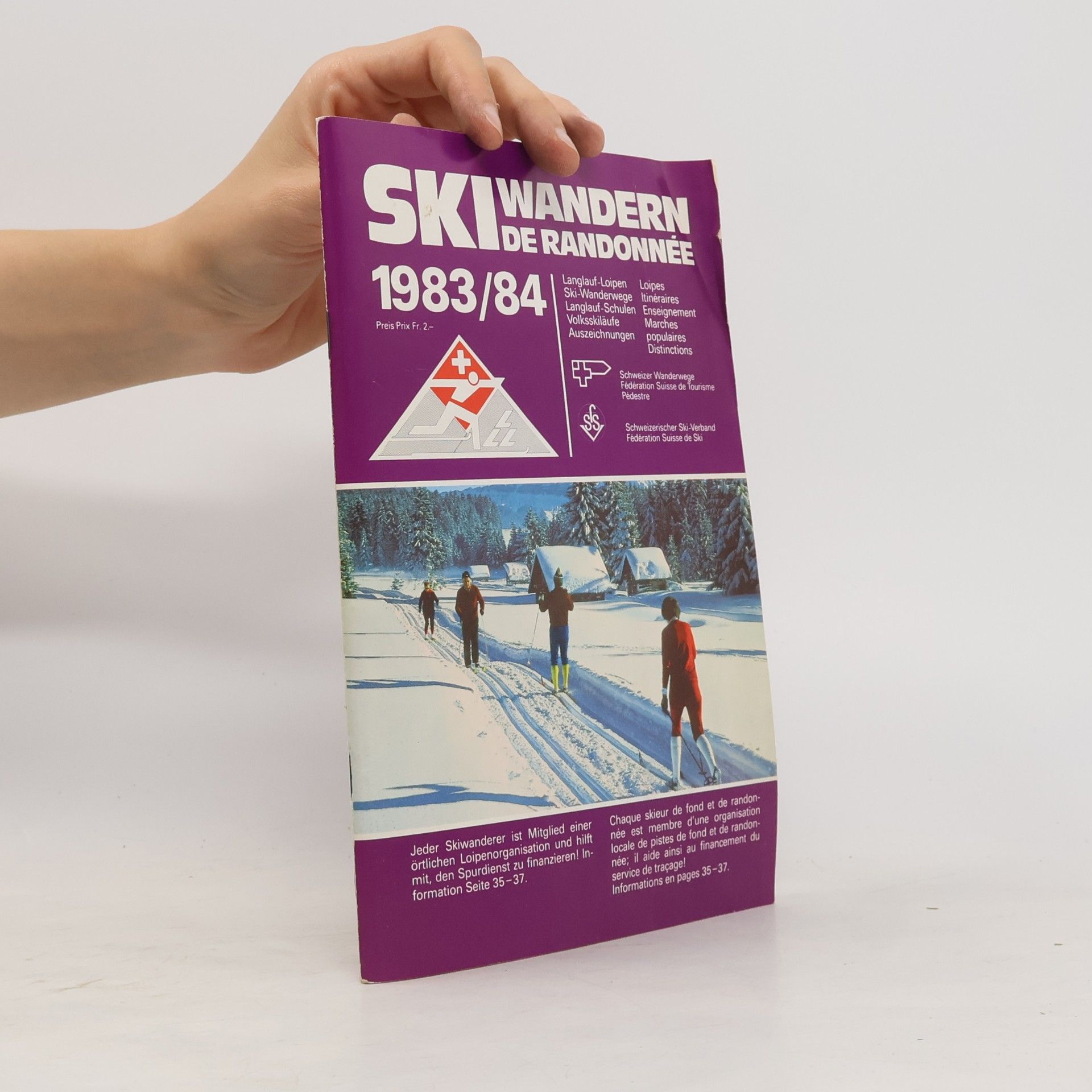 Autorenkollektiv Ski Wandern de randonnée 1983/84
