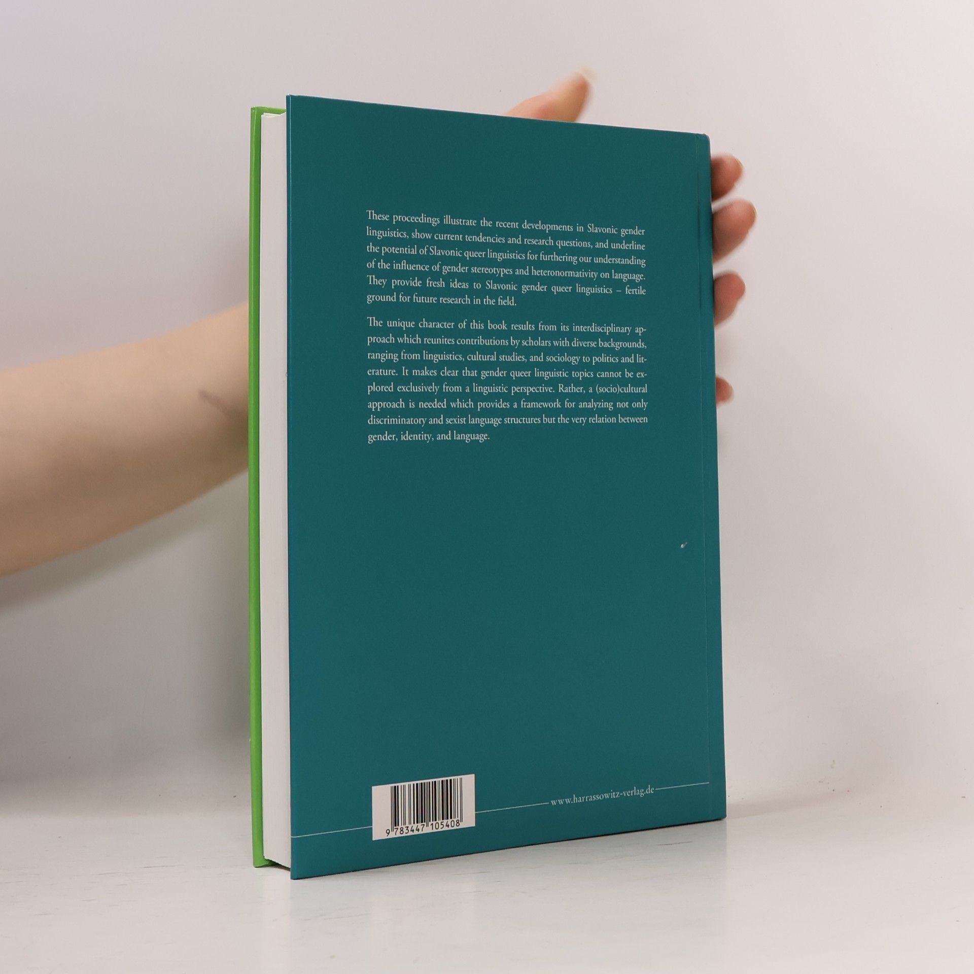 Dennis Scheller-Boltz Die Welt der Slaven Sammelbände - Сборники - 59: New Approaches to Gender and Queer Research in Slavonic Studies