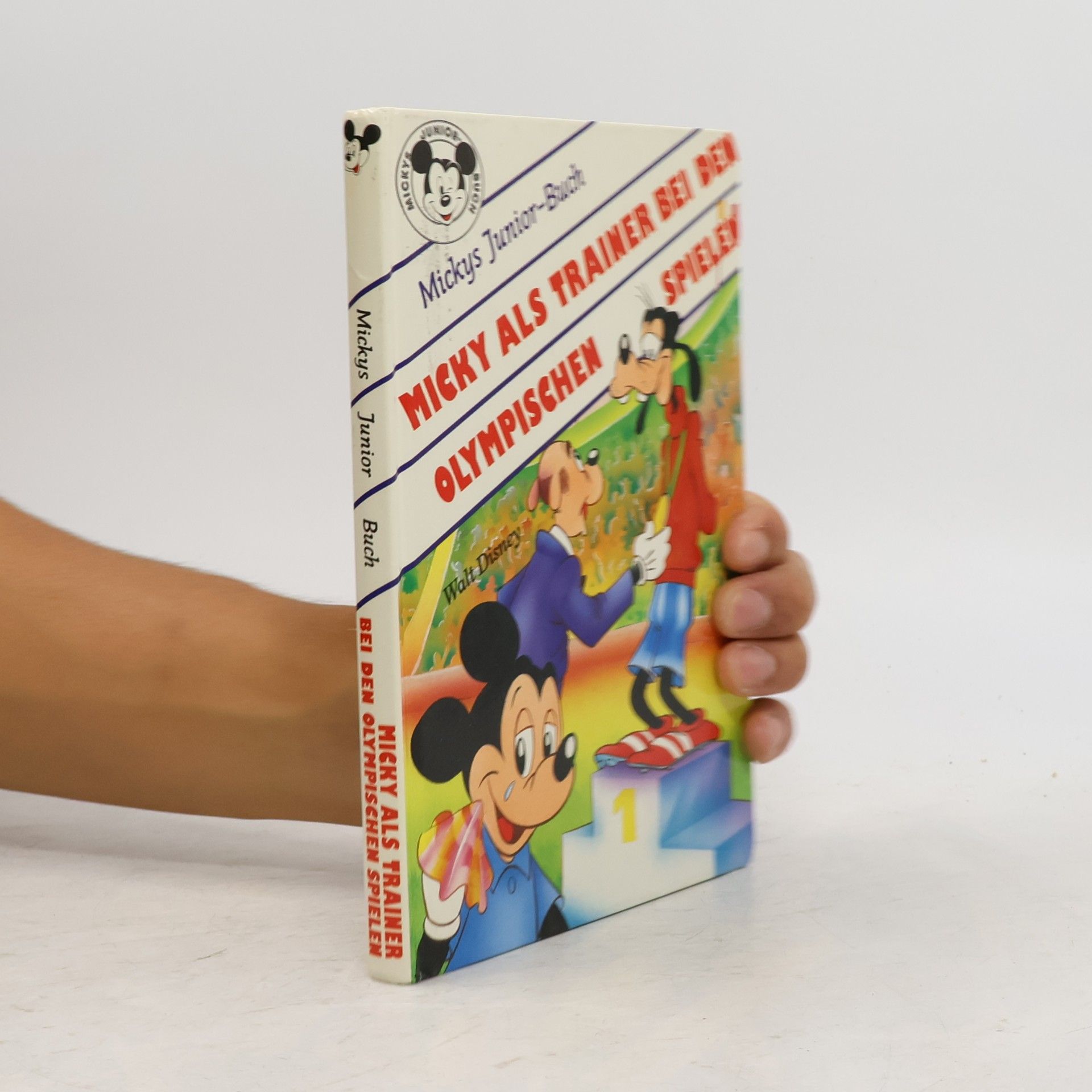 Autorenkollektiv Micky als Trainer bei den Olympischen Spielen