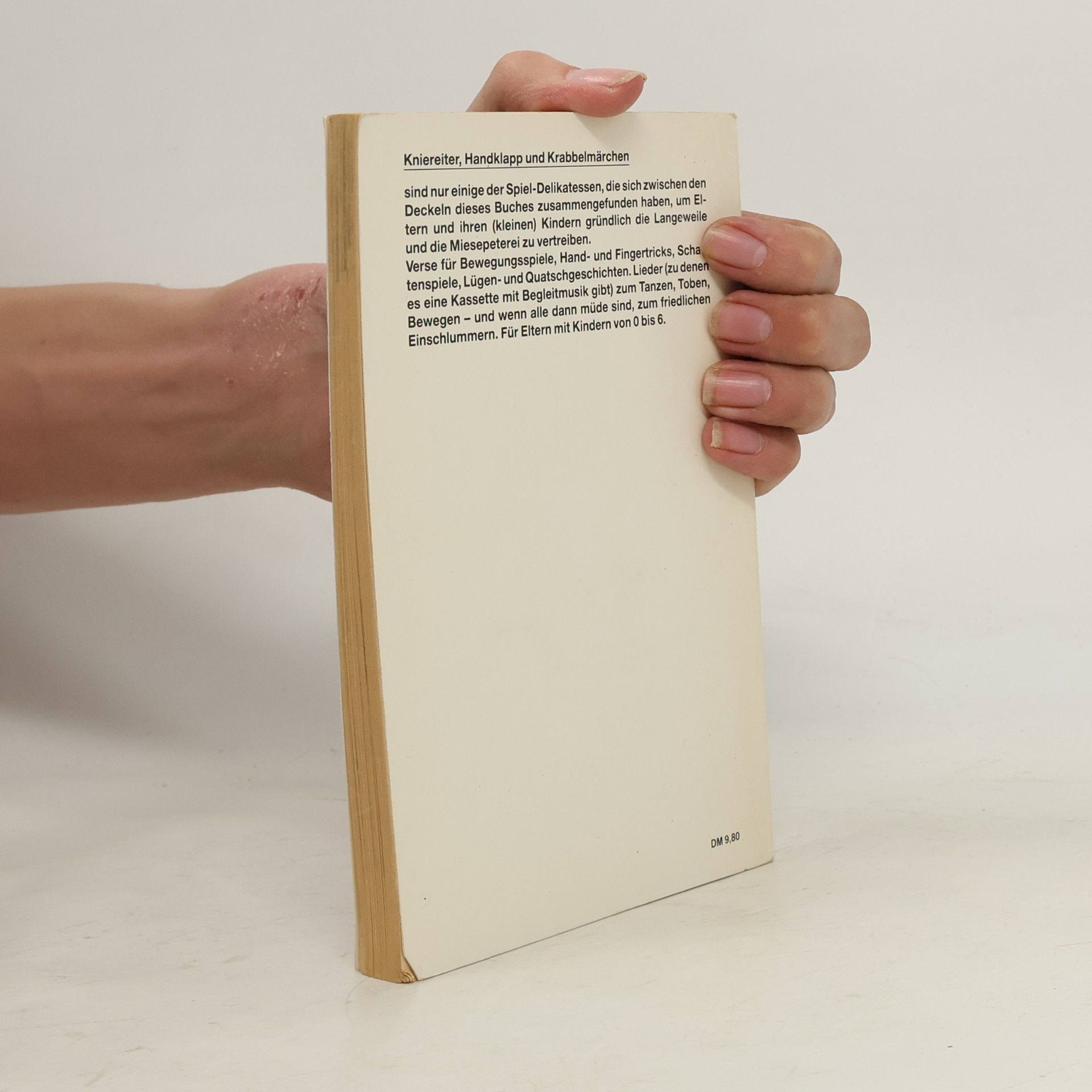Raimund Pousset Fingerspiele und andere Kinkerlitzchen