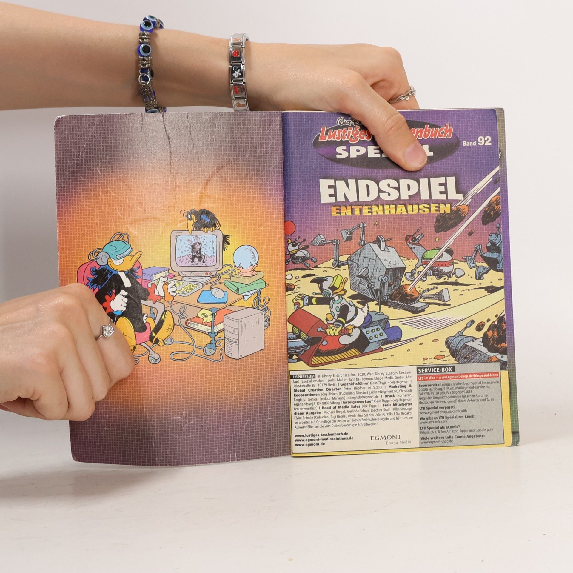 Walt Disney Lustiges Taschenbuch Spezial 92. Endspiel