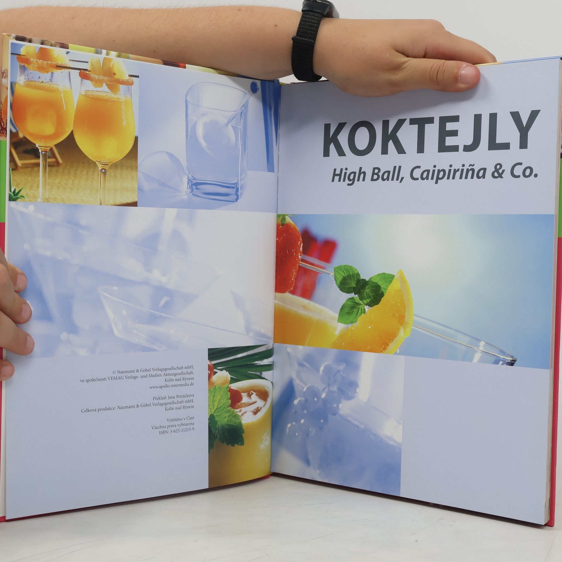 Jana Petráčková Koktejly. High Ball, Caipiriňa & co.