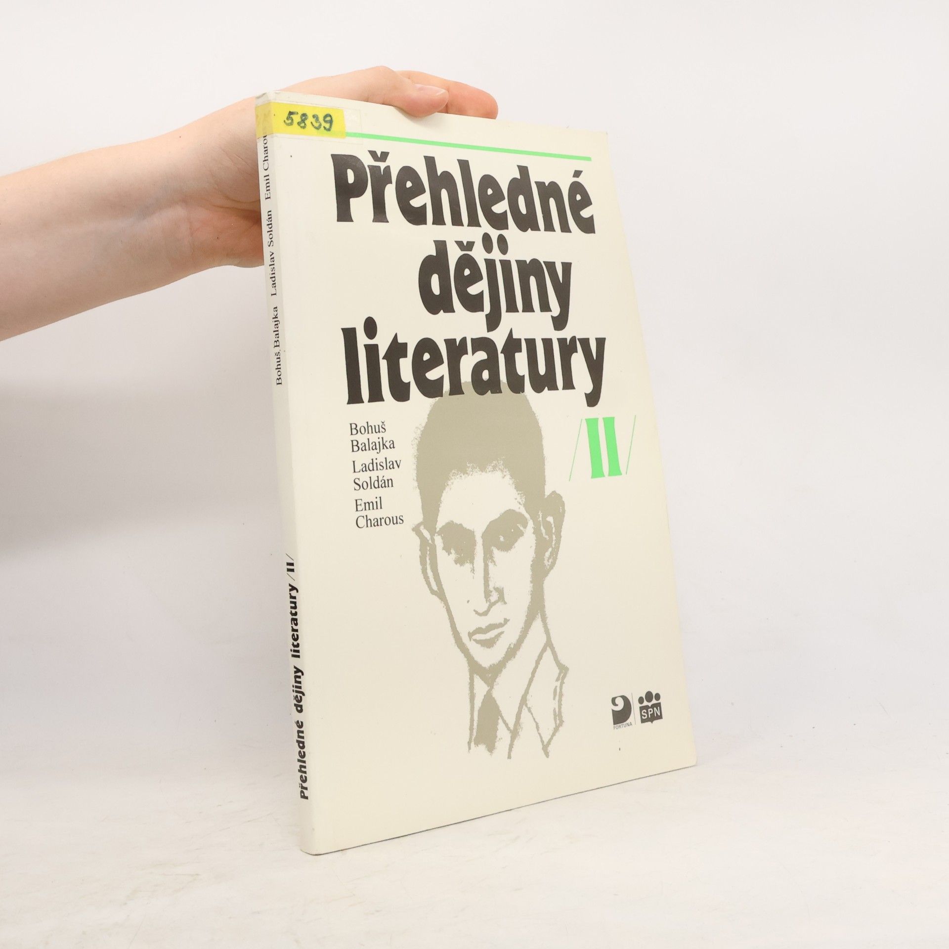 Bohuš Balajka Přehledné dějiny literatury II
