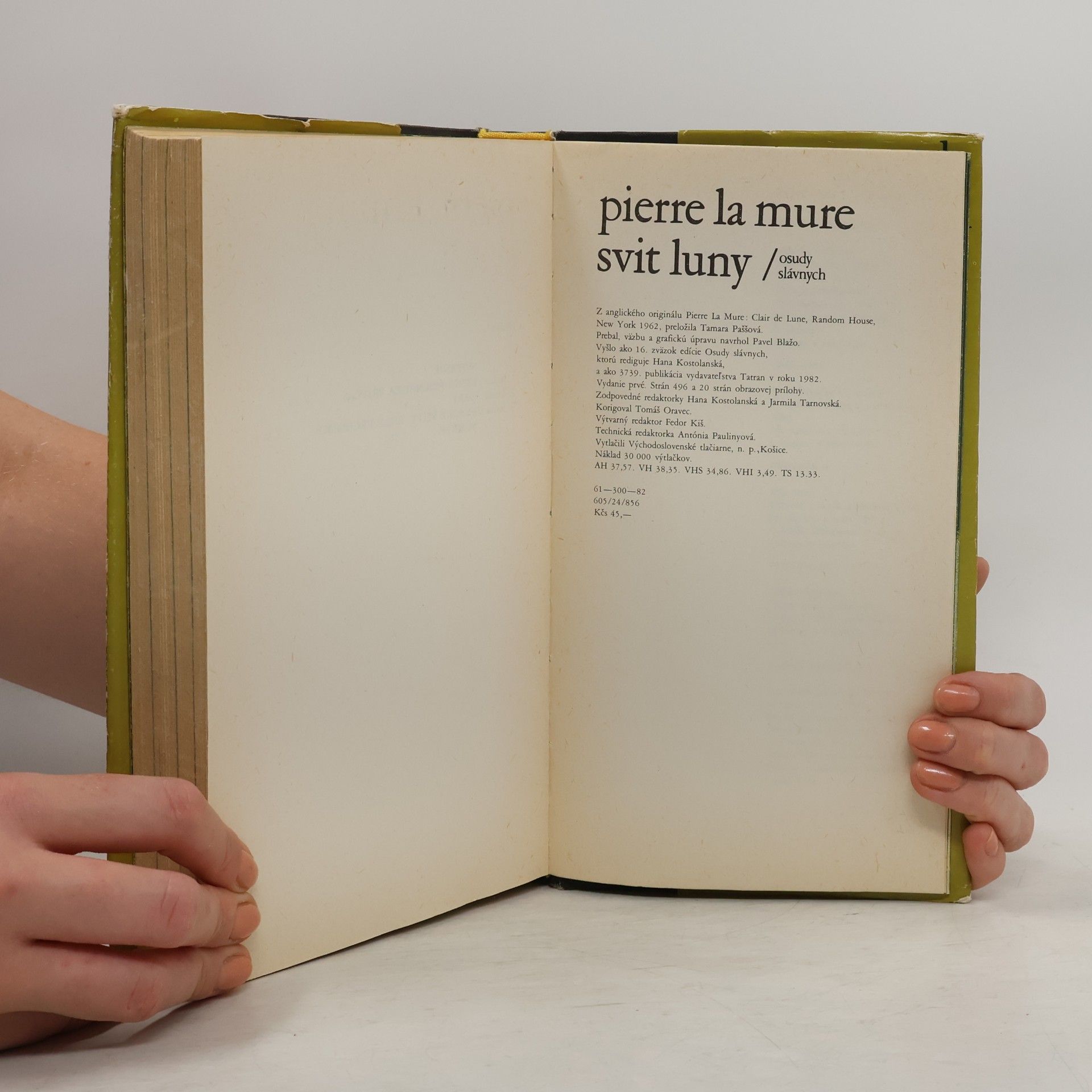 Pierre La Mure Svit luny