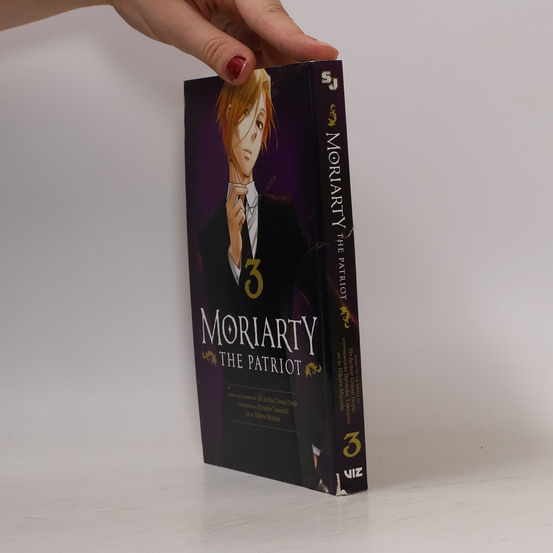 Ryōsuke Takeuchi Moriarty the patriot. Volume 3