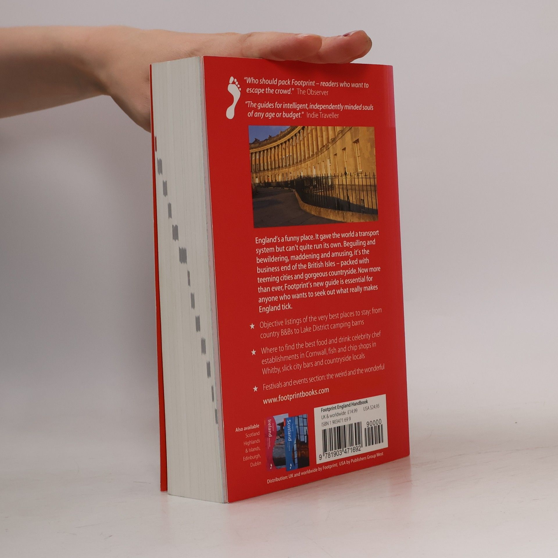 Charles Godfrey-Faussett Footprint England Handbook