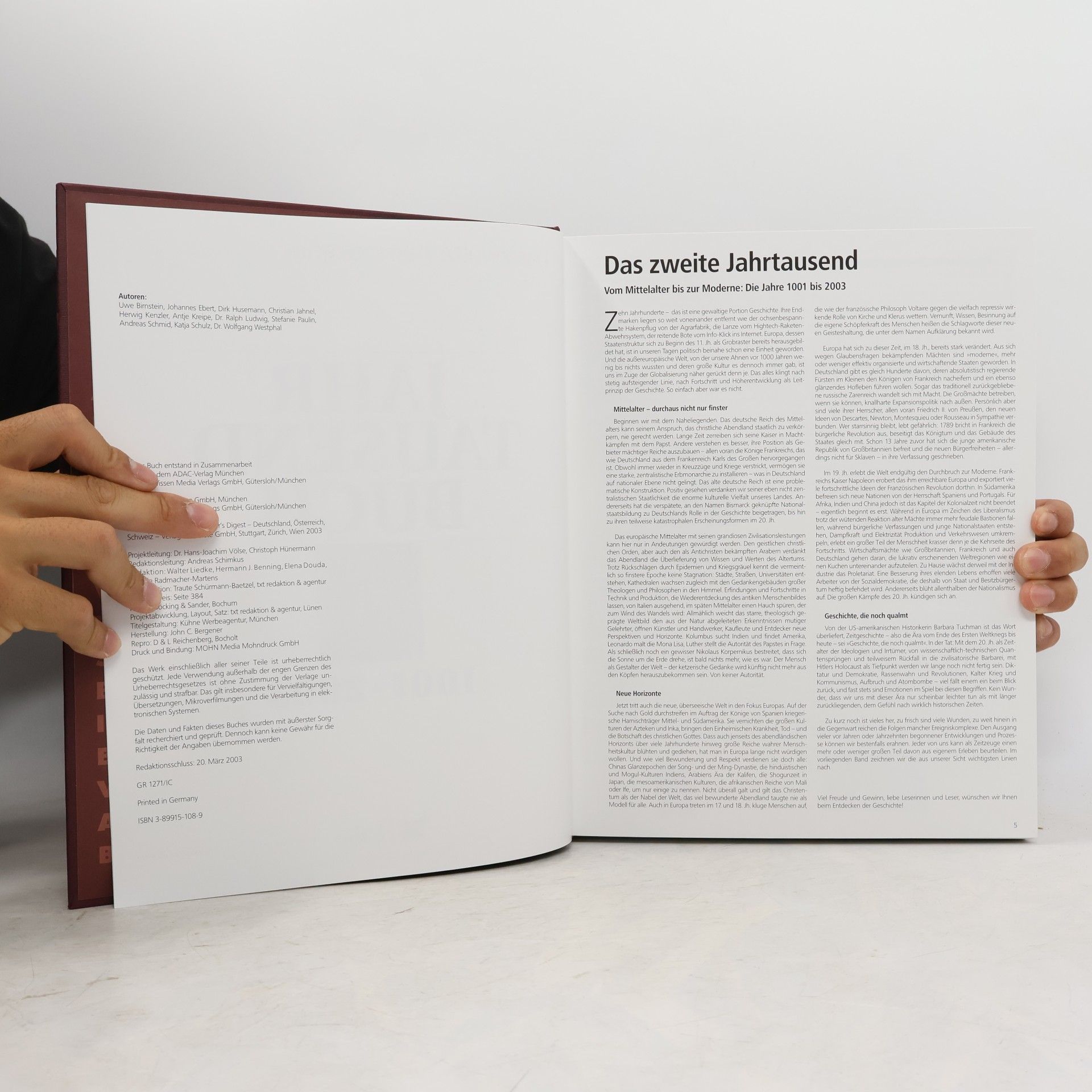 Autorenkollektiv Jahr Tausend Buch 2000 Jahre Weltgeschichte 1-2