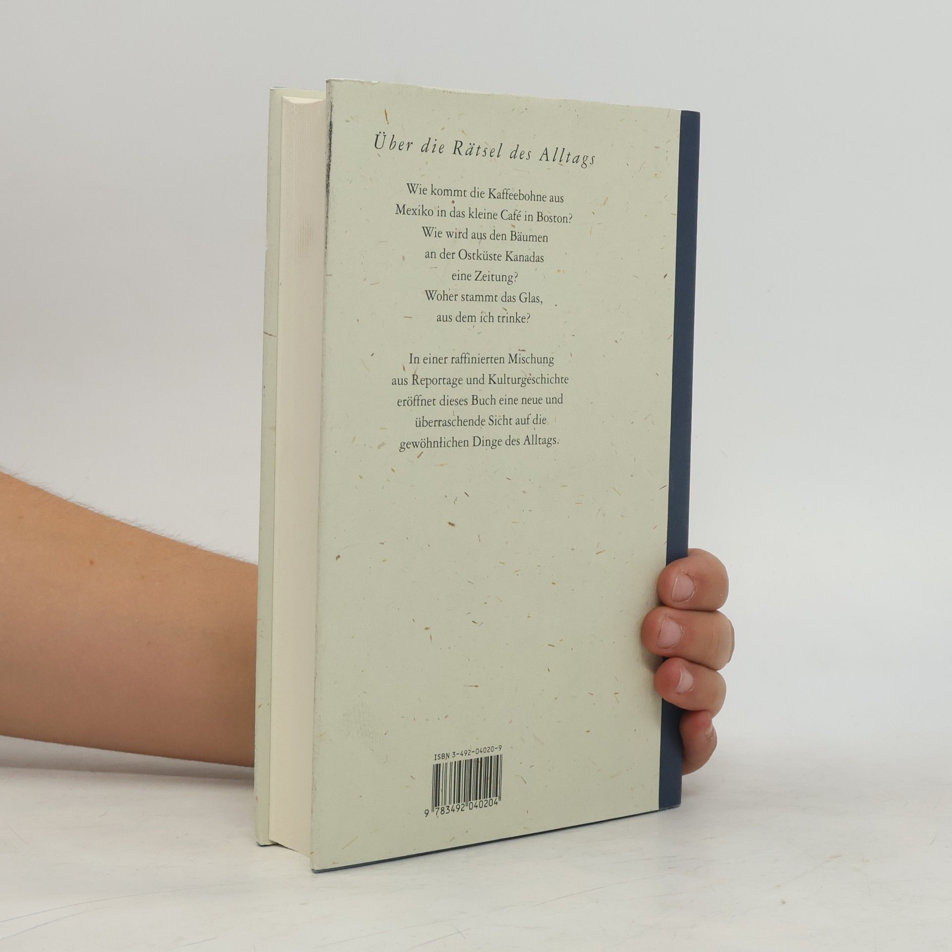 Leah Hager Cohen Glas, Bohnen, Papier