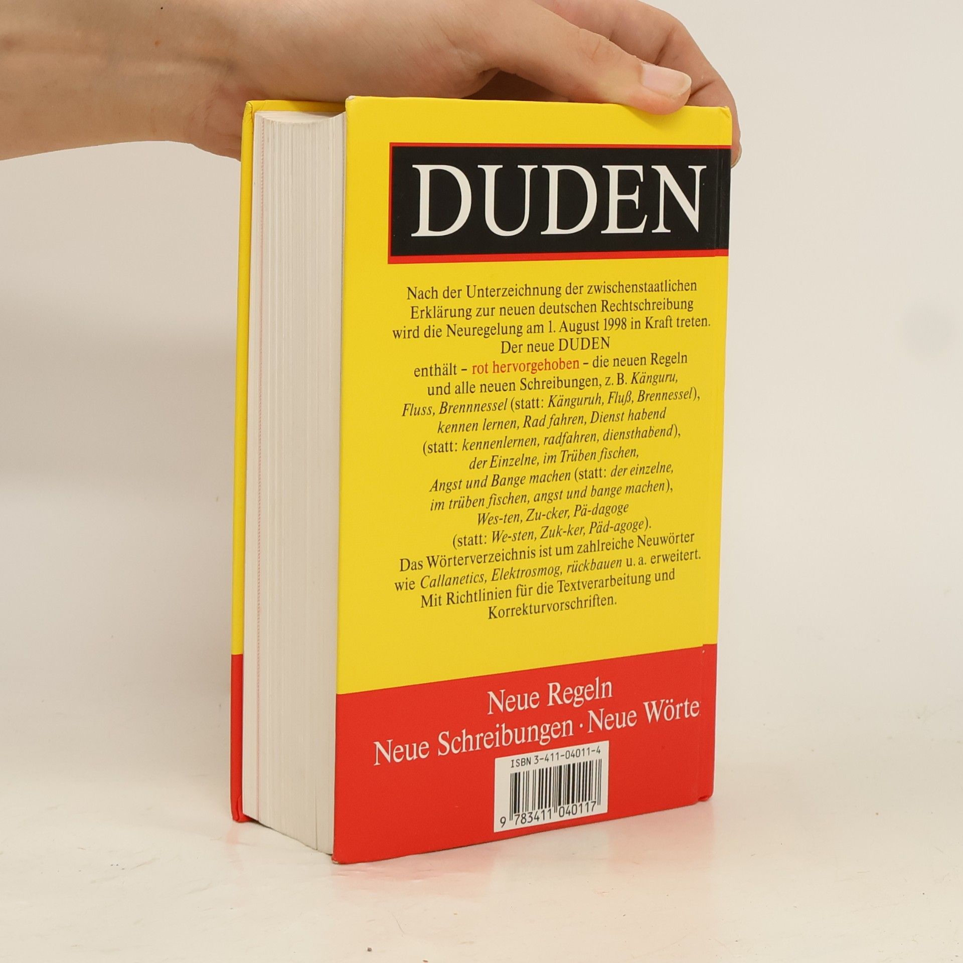 Various authors Duden 1. Die deutsche Rechtschreibung