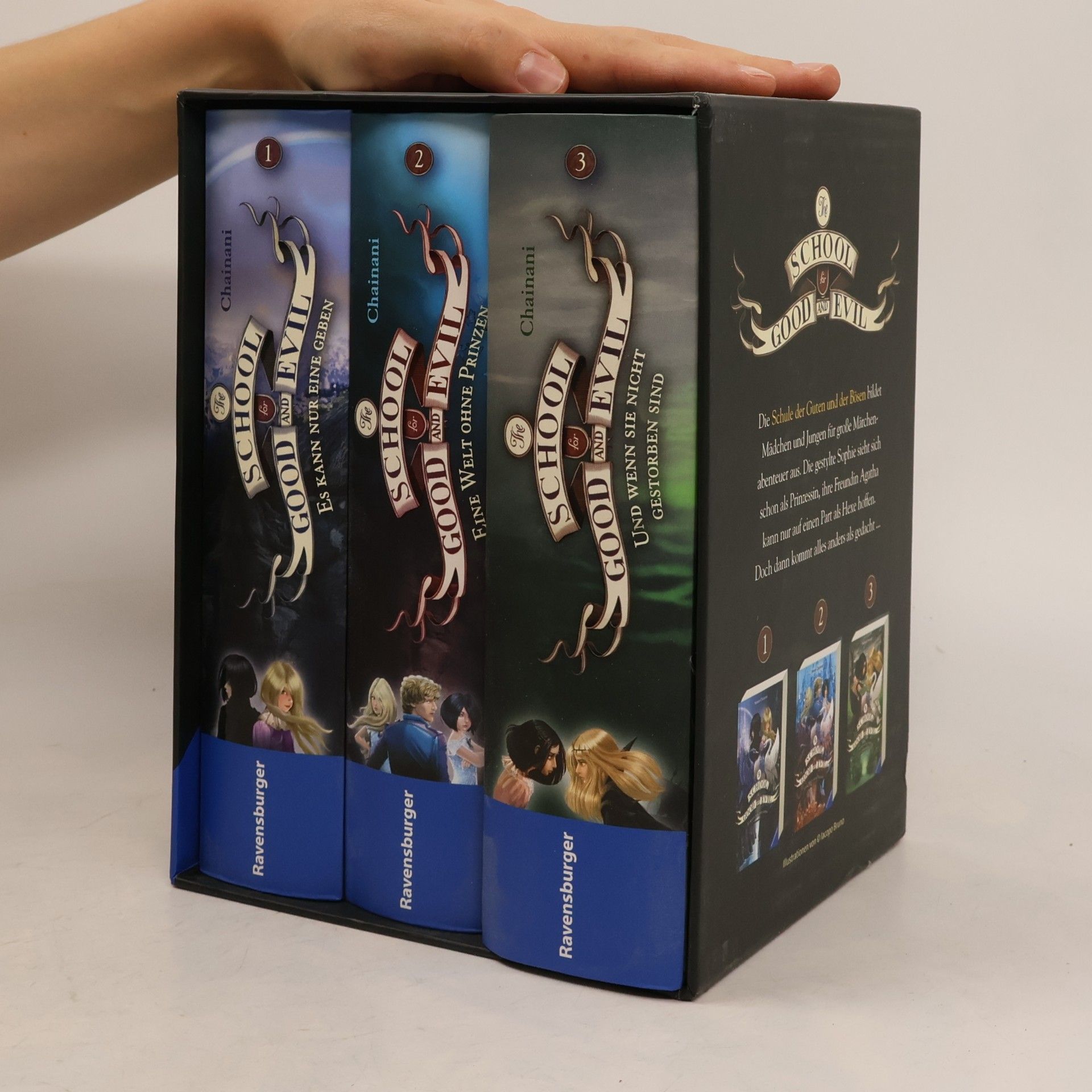 Soman Chainani The School for Good and Evil 1-3