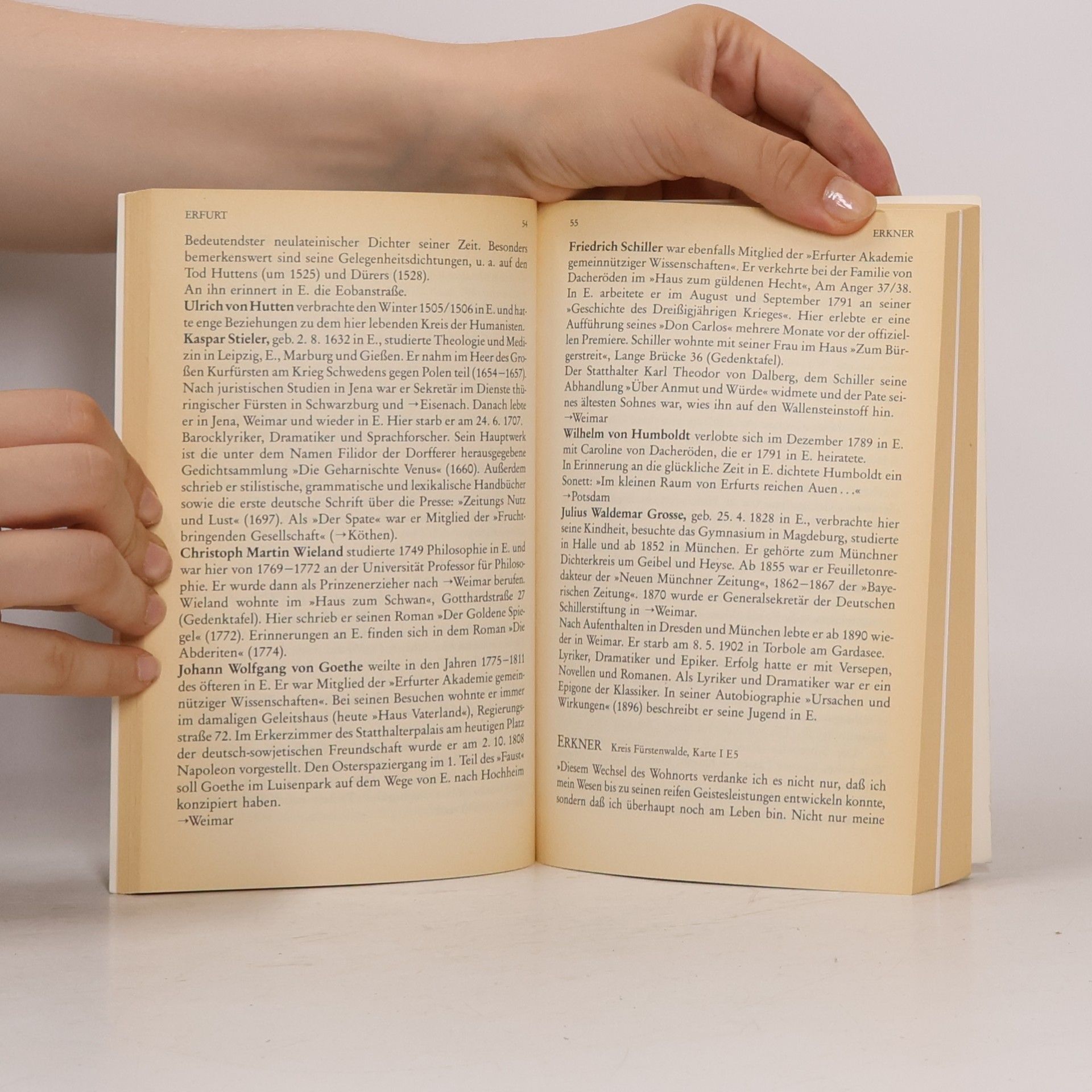 Günther Dietel Reiseführer für Literaturfreunde