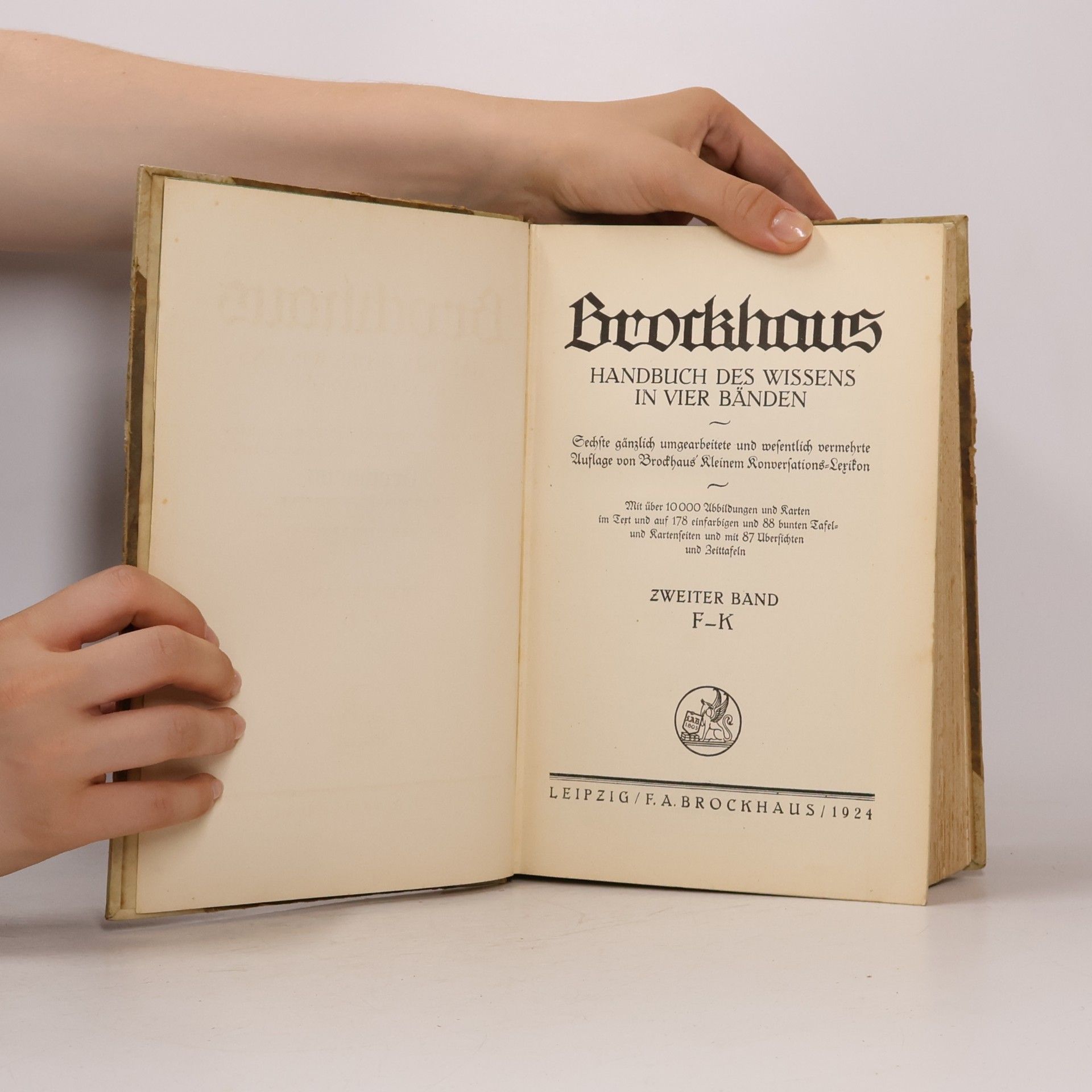 Collectif d'auteurs Brockhaus. Handbuch des Wissens in vier Bänden. Zweiter Band F-K