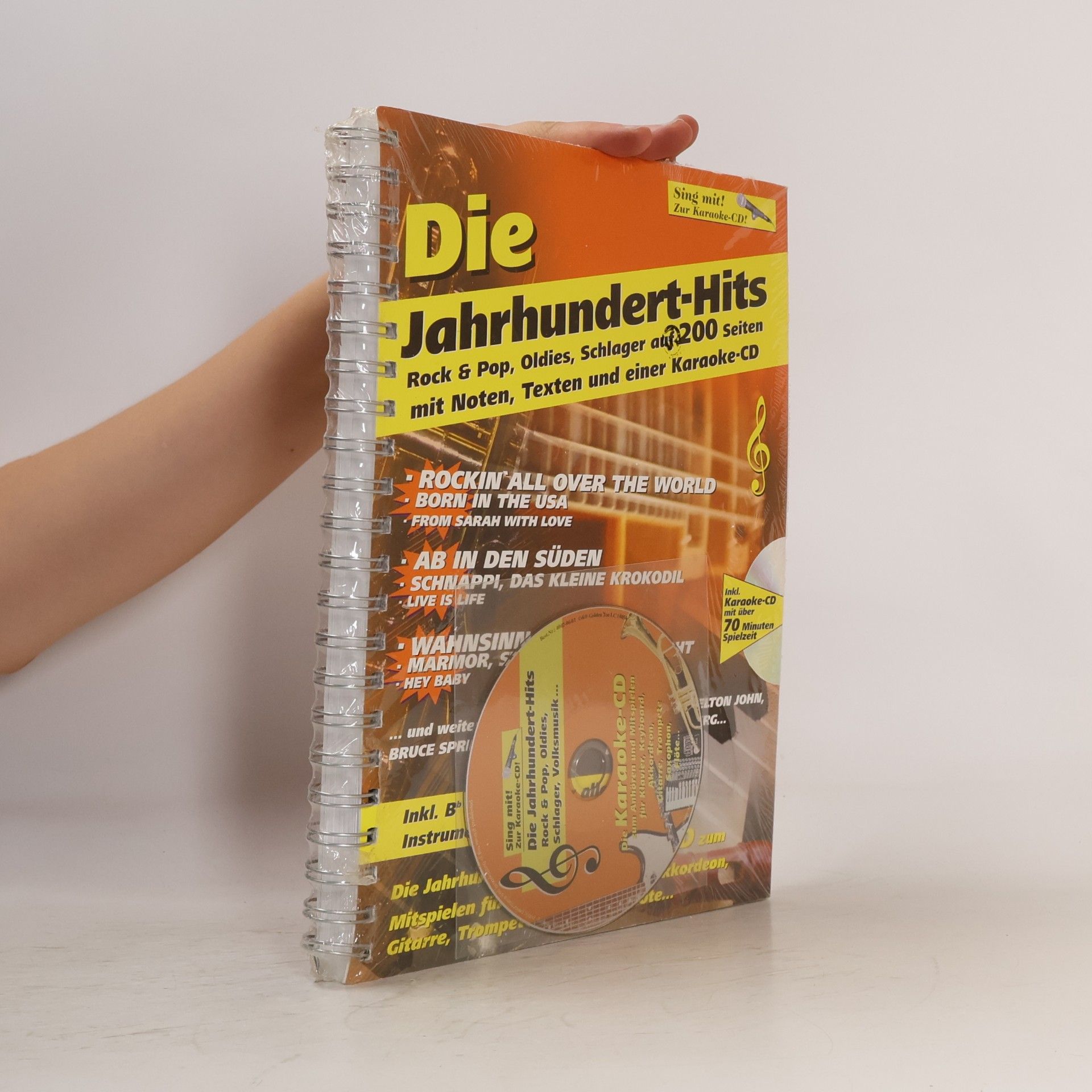 Sir Elton John Die Jahrhundert-Hits: Rock & Pop, Oldies, Schlager auf 200 Seiten mit Noten, Texten und einer Karaoke-CD