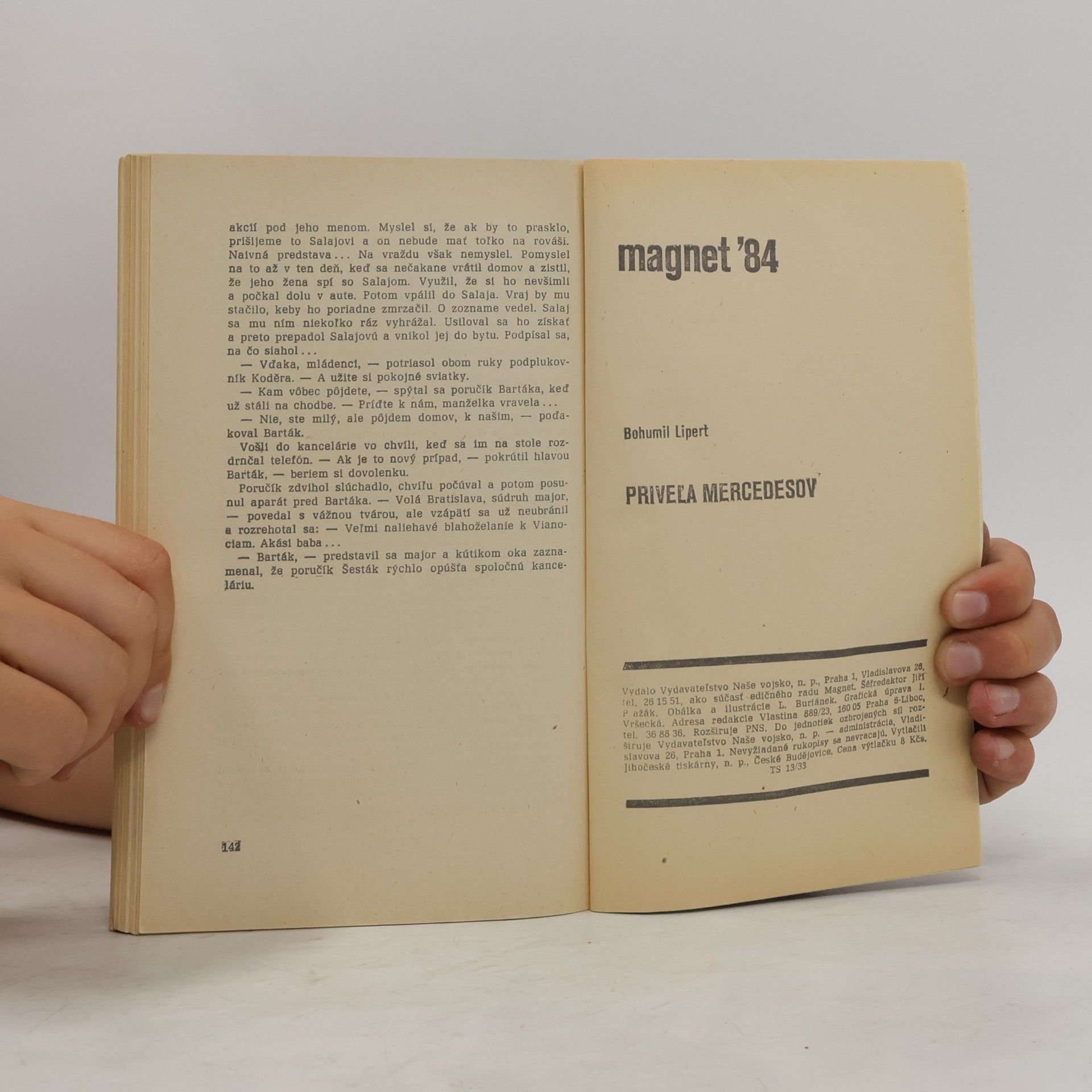 Bohumil Lipert Priveľa mercedesov