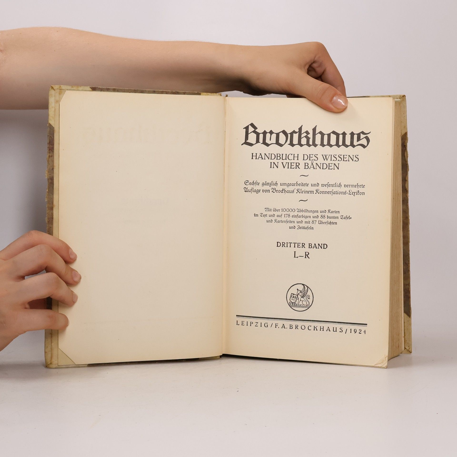 Autorenkollektiv Brockhaus Handbuch des Wissens in vier Bänden. 3 L-R