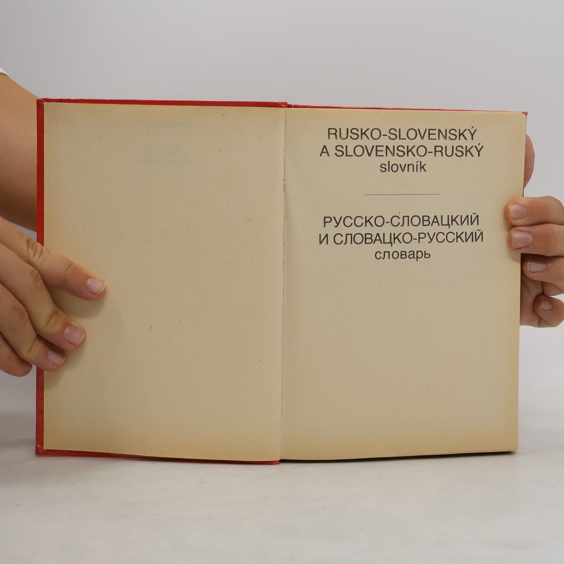Mária Fillkusová Rusko-slovenský, slovensko-ruský slovník