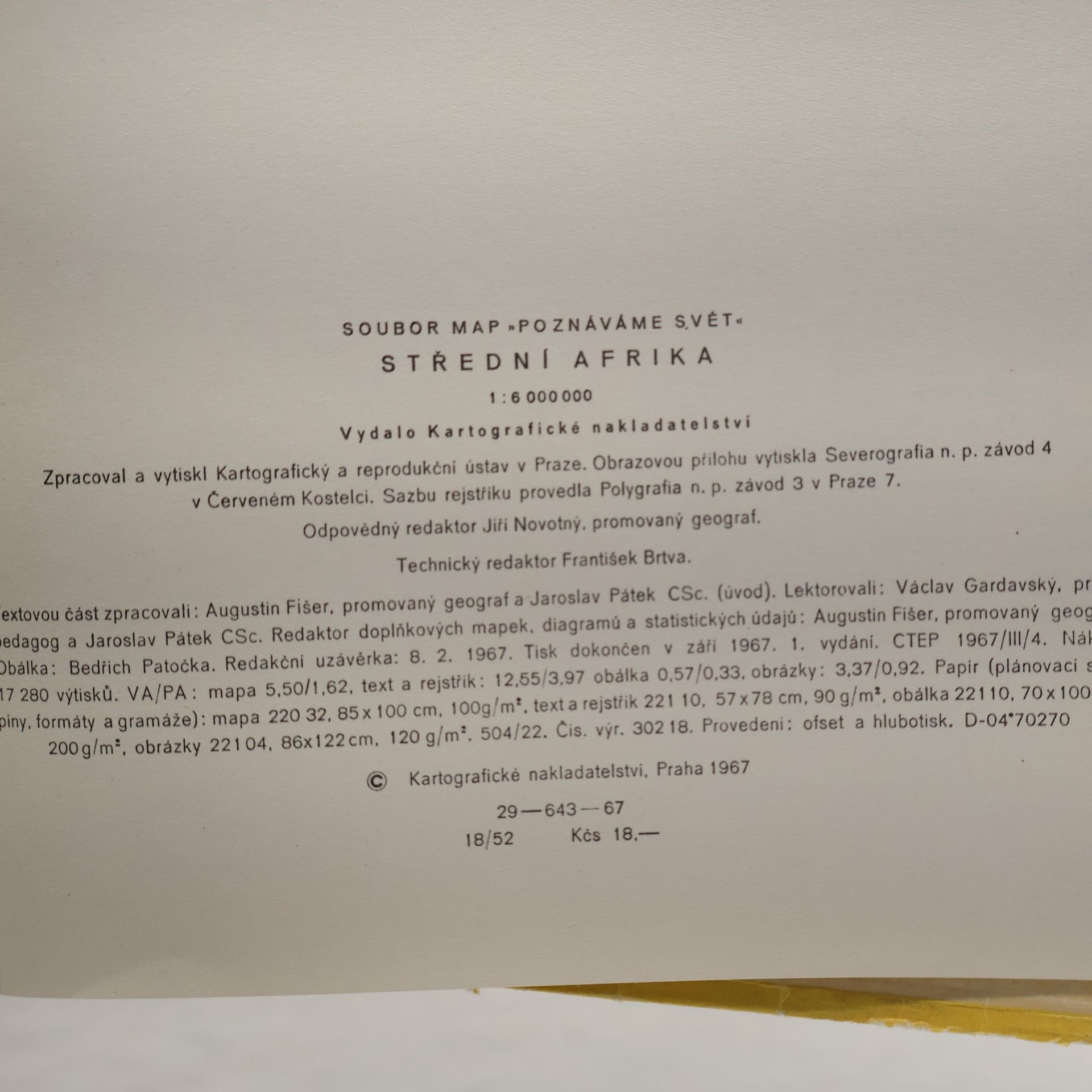 Autorenkollektiv Poznáváme svět. Střední Afrika