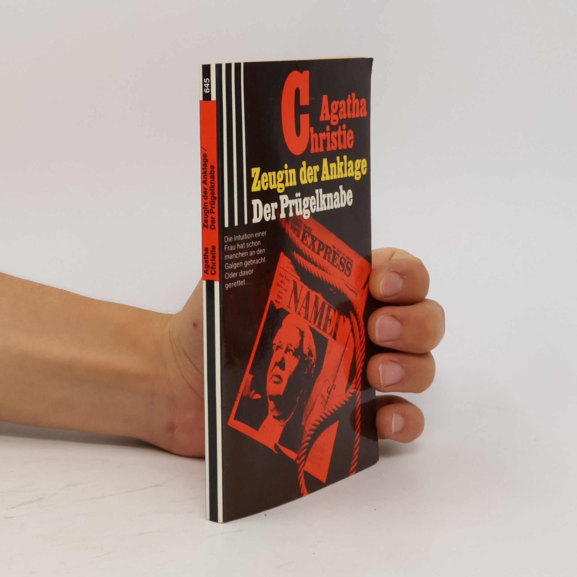 Agatha Christie Zeugin der Anklage. Der Prügelknabe