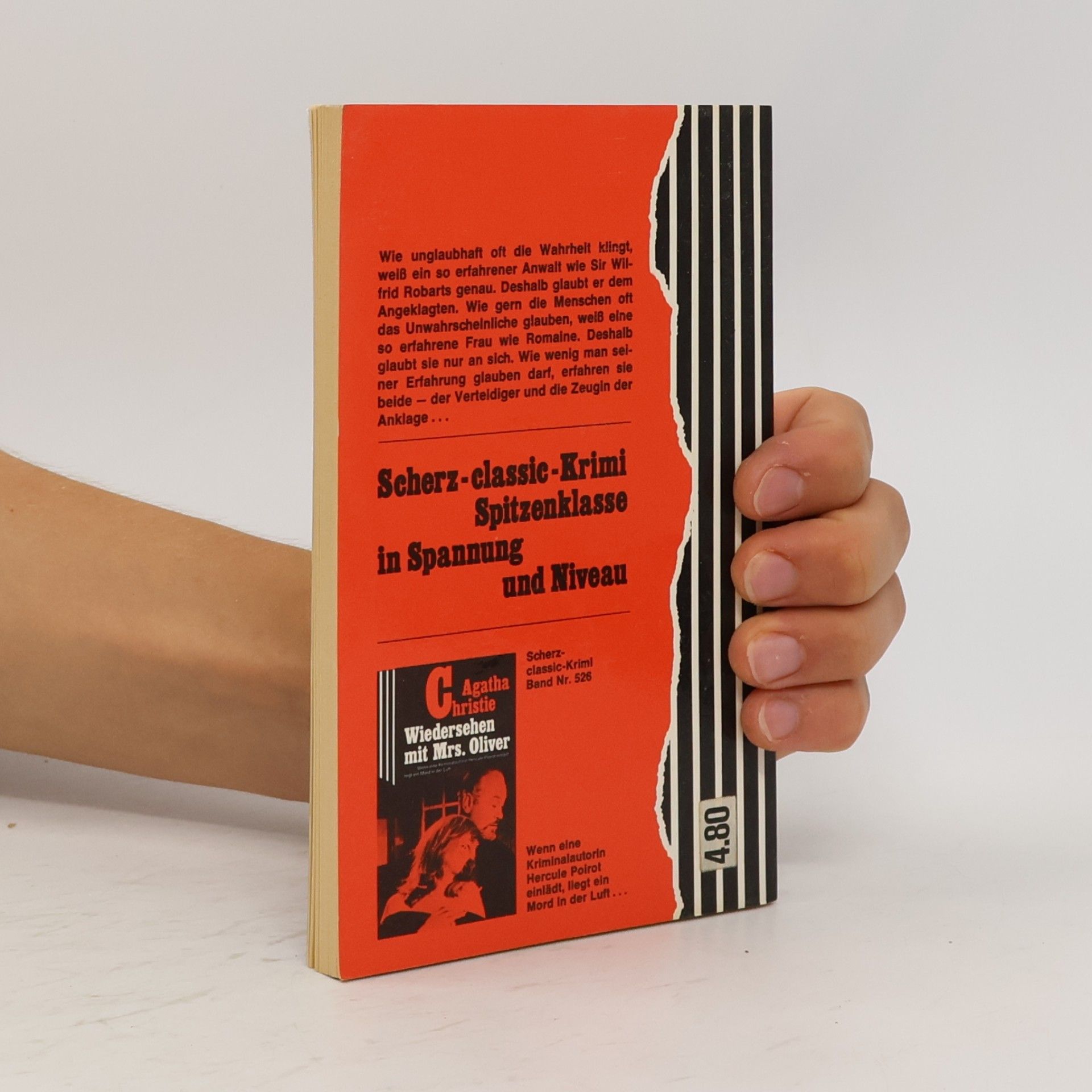 Agatha Christie Zeugin der Anklage. Der Prügelknabe