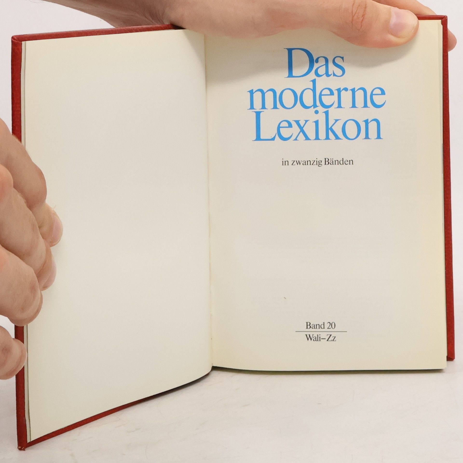 AA.VV. Das moderne Lexikon 20. Wali-Zz