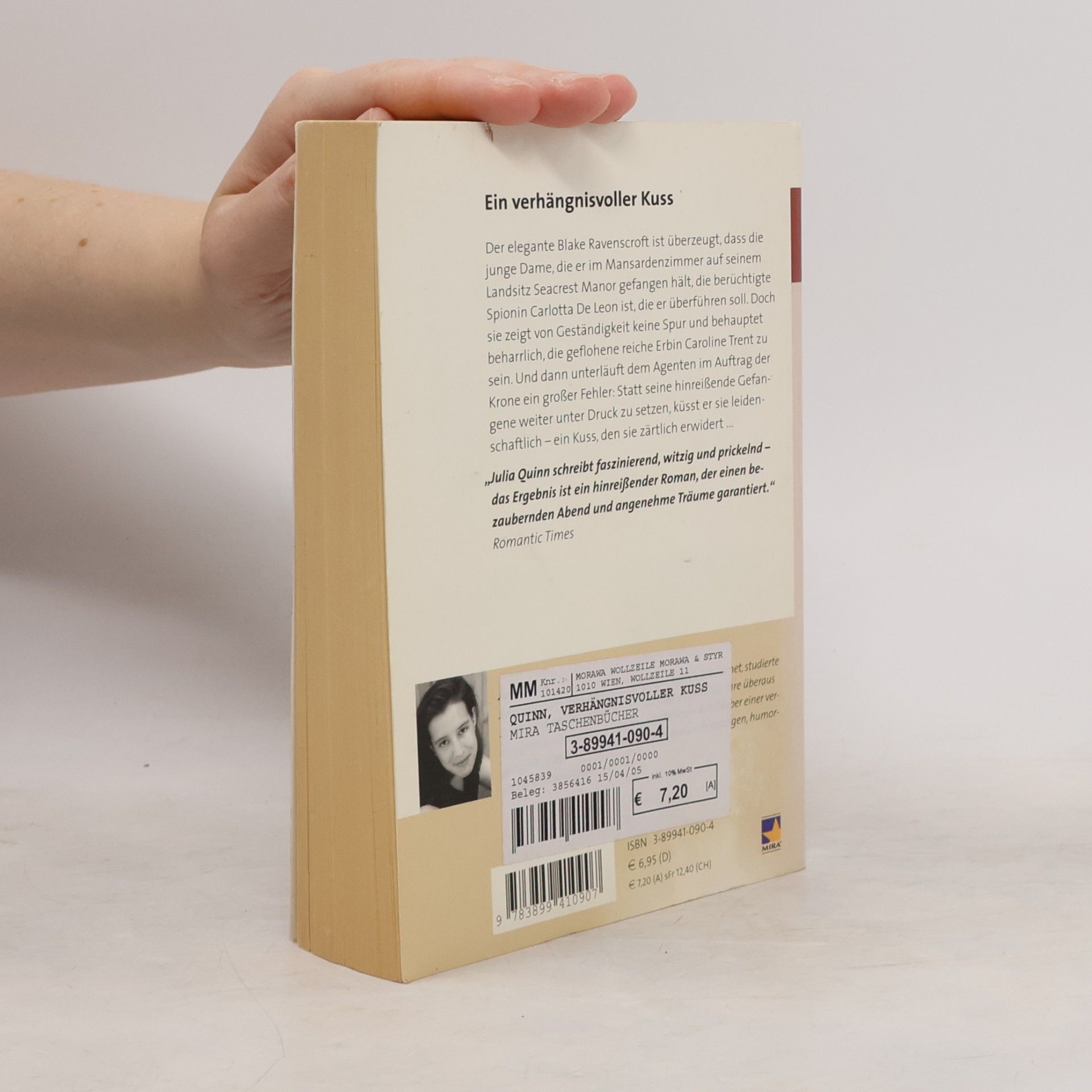 Julie Quinnová Ein verhängnisvoller Kuss