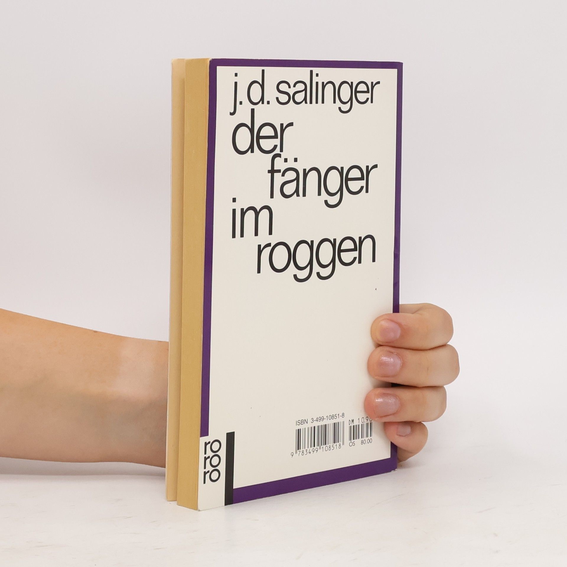 J. D. Salinger Der Fänger im Roggen