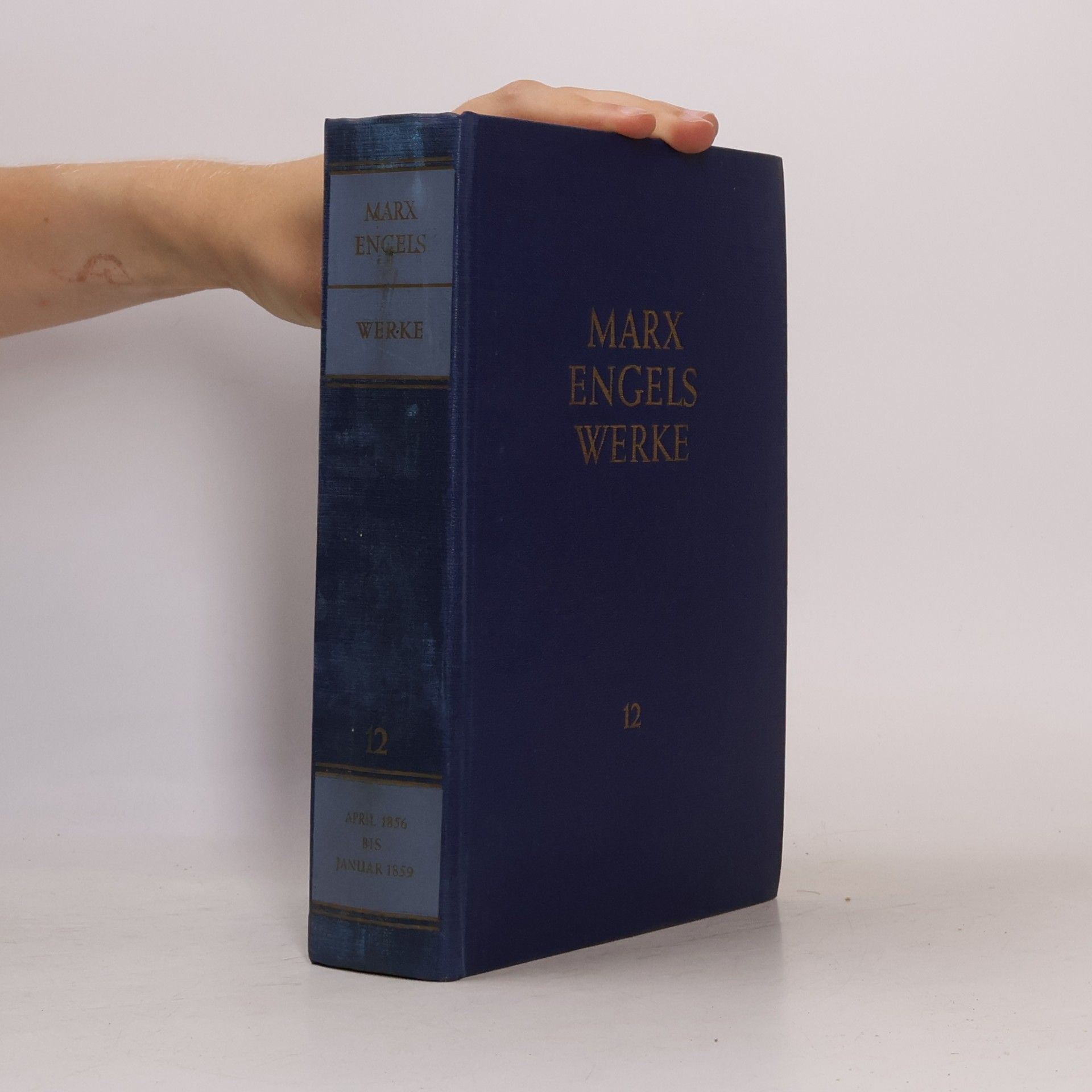 Karl Marx Marx Engels Werke 12
