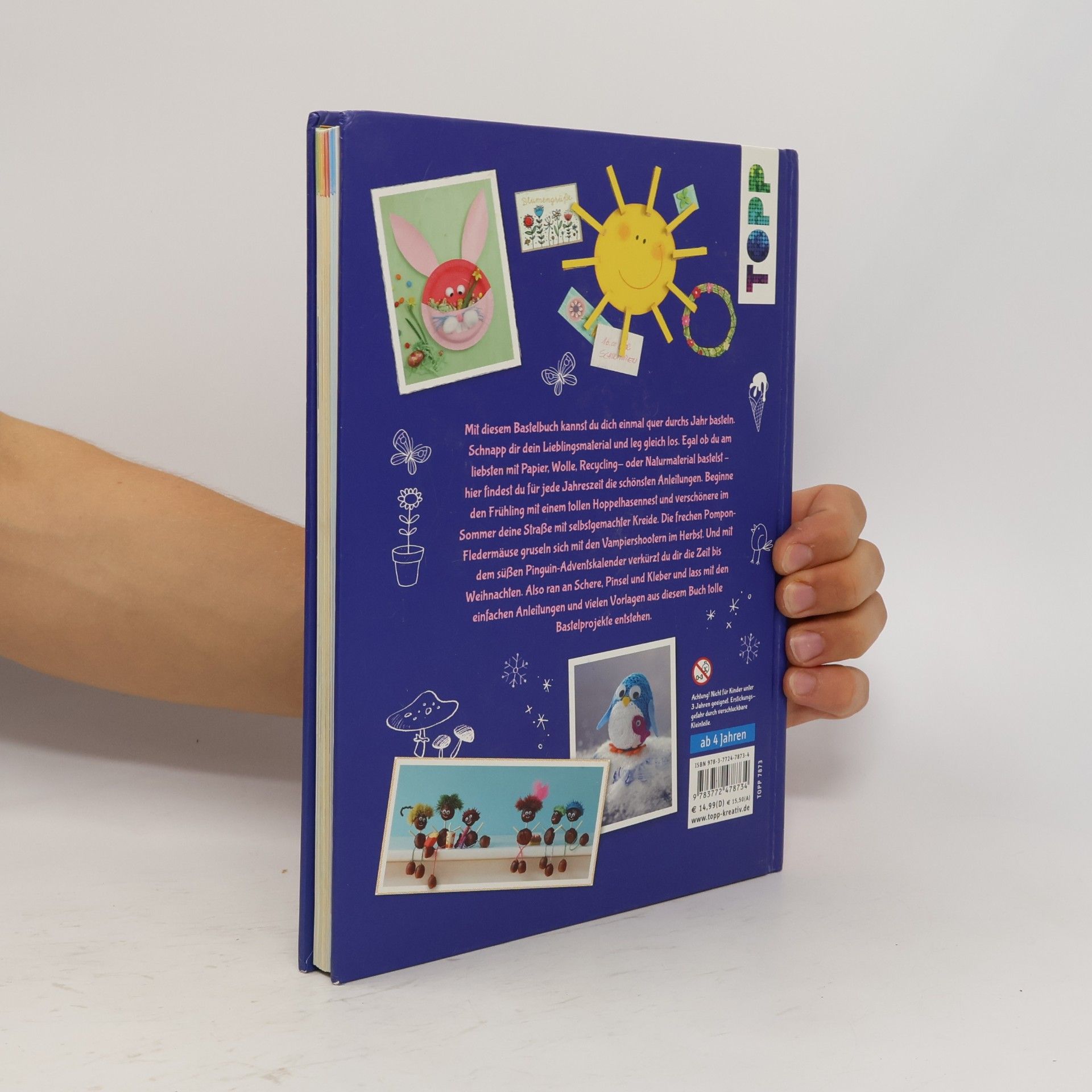 Lisa Schmidt-Colinet Das einmal-rund-ums-Jahr Bastelbuch