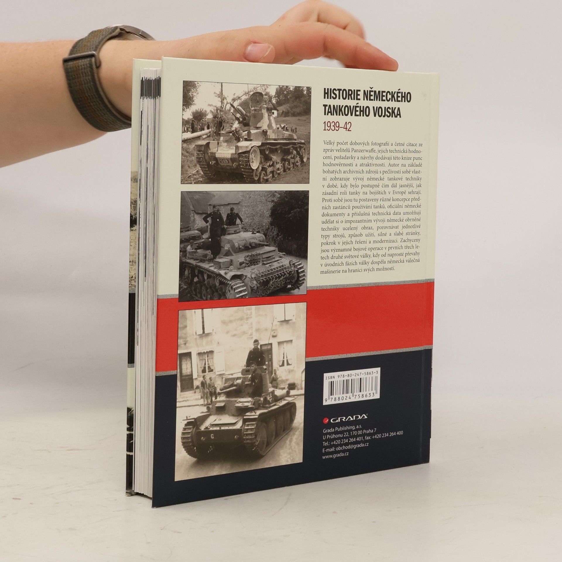 Thomas Anderson Historie německého tankového vojska 1939-42