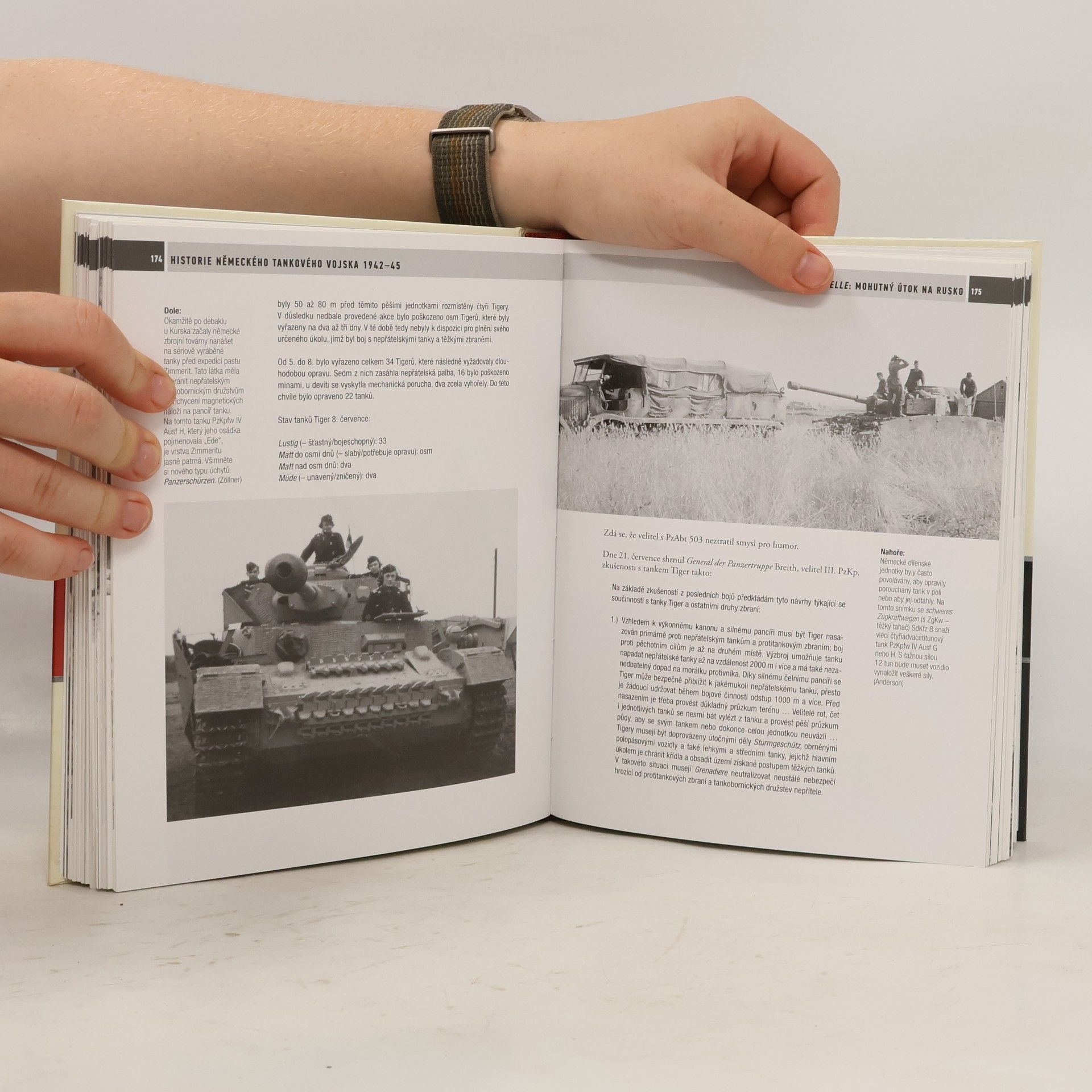 Thomas Anderson Historie německého tankového vojska 1942-45
