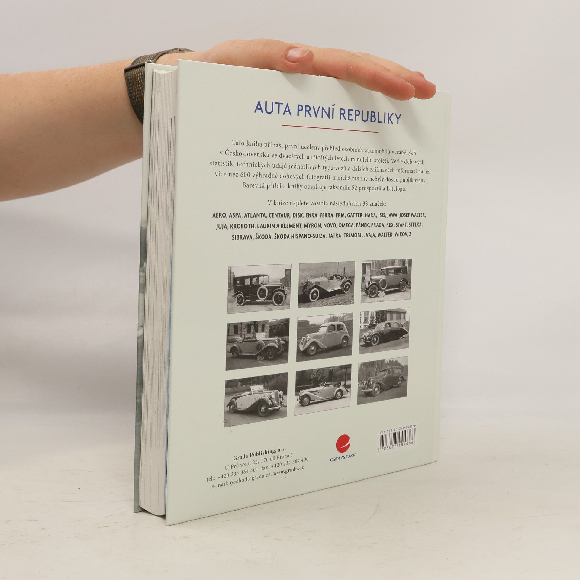 Jan Tuček Auta první republiky 1918-1938