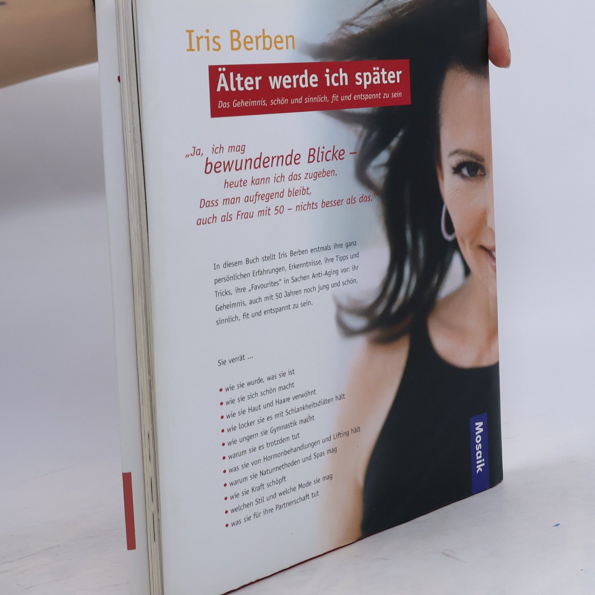 Iris Berben Älter werde ich späater