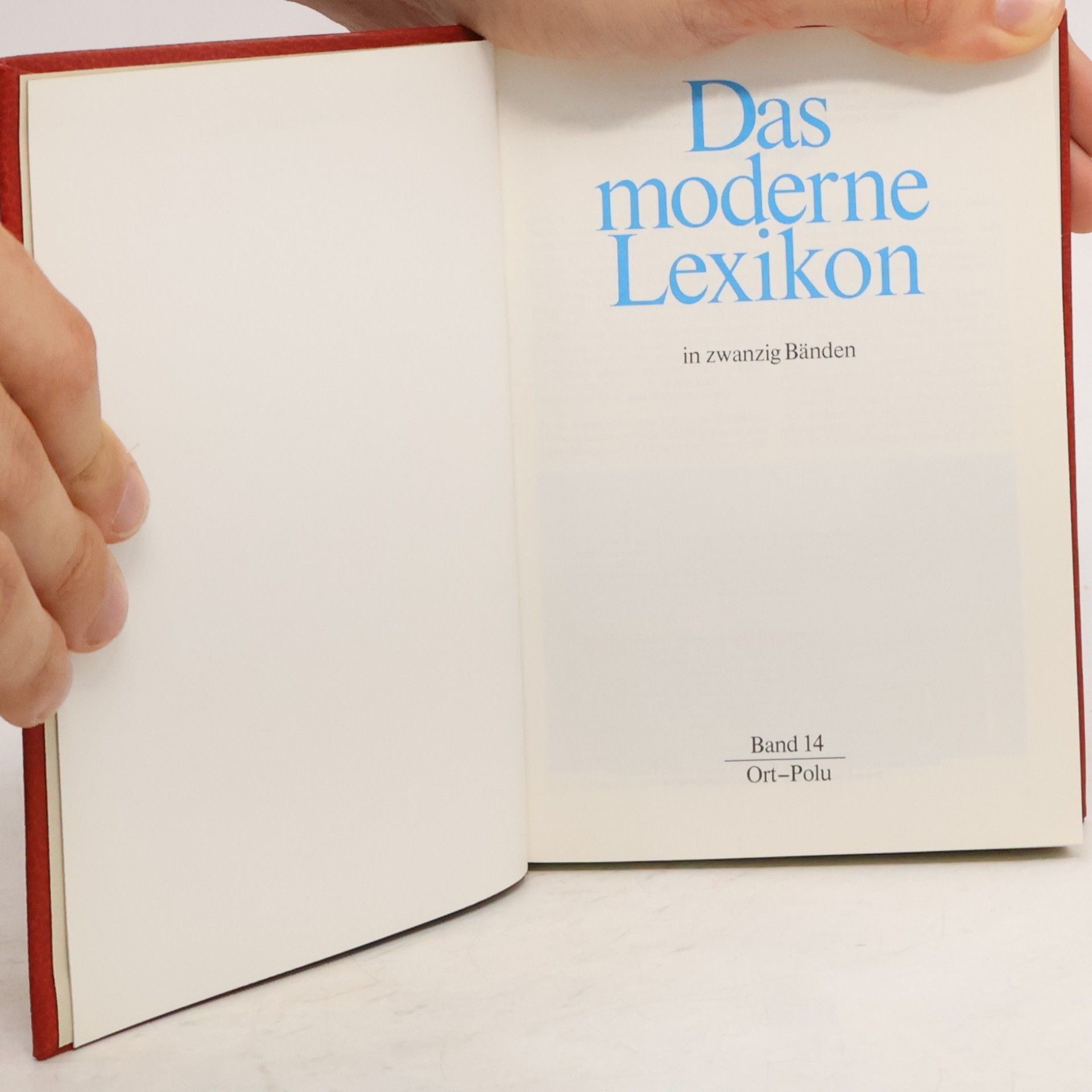 Various authors Das moderne Lexikon 14. Ort-Polu