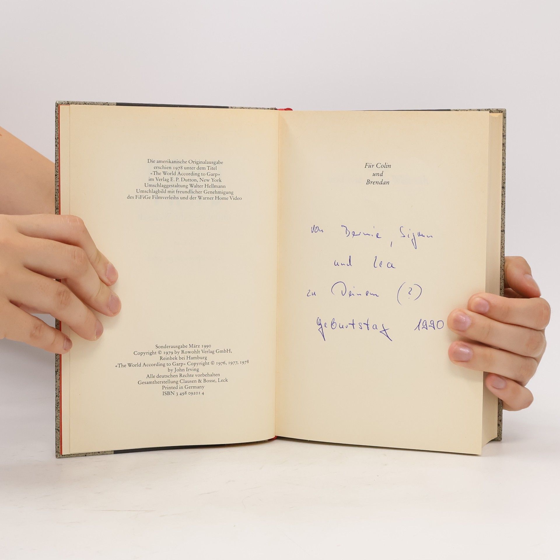 John Irving Garp und wie er die Welt sah