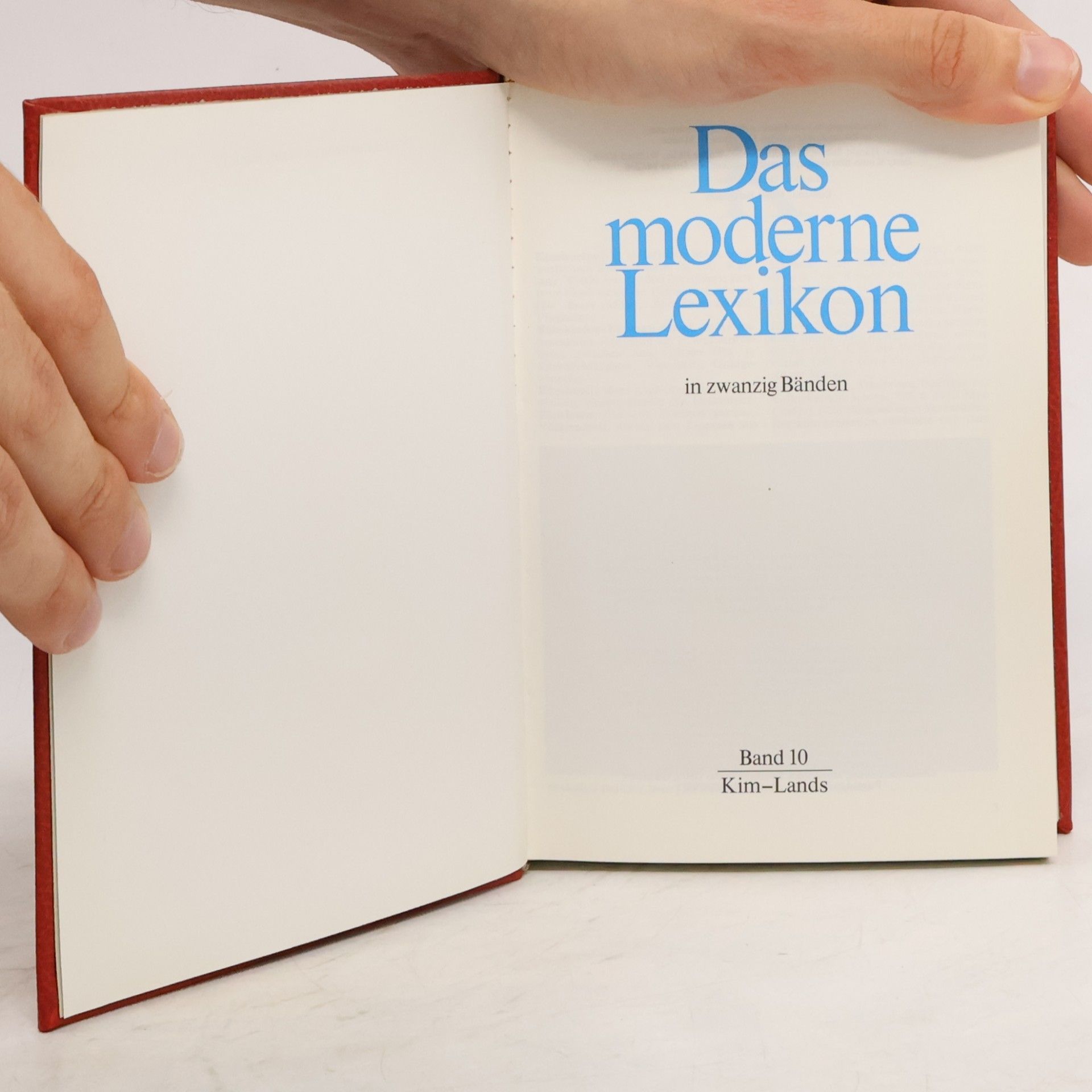 Auteurscollectief Das moderne Lexikon 10. Kim-Lands