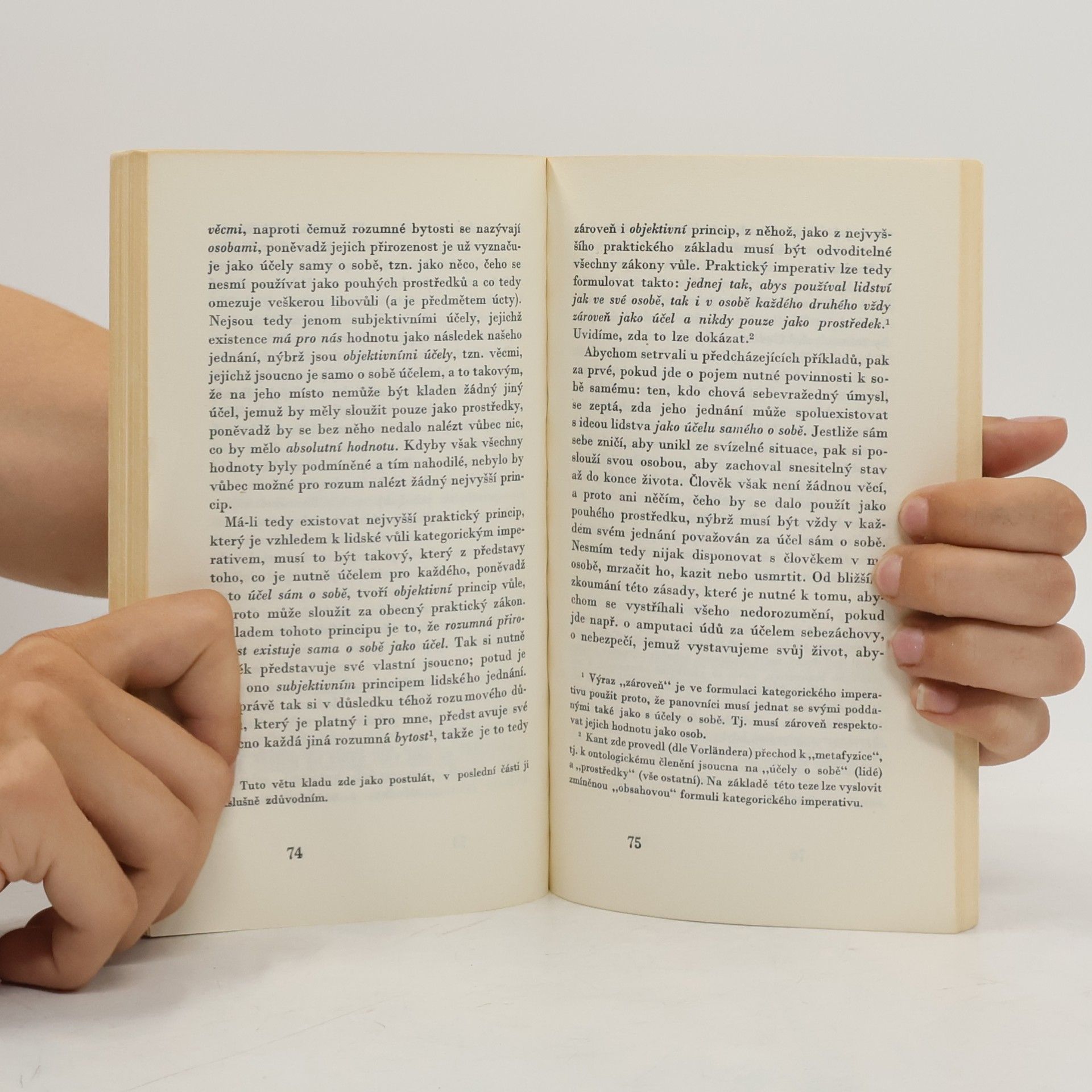 Immanuel Kant Základy metafyziky mravů