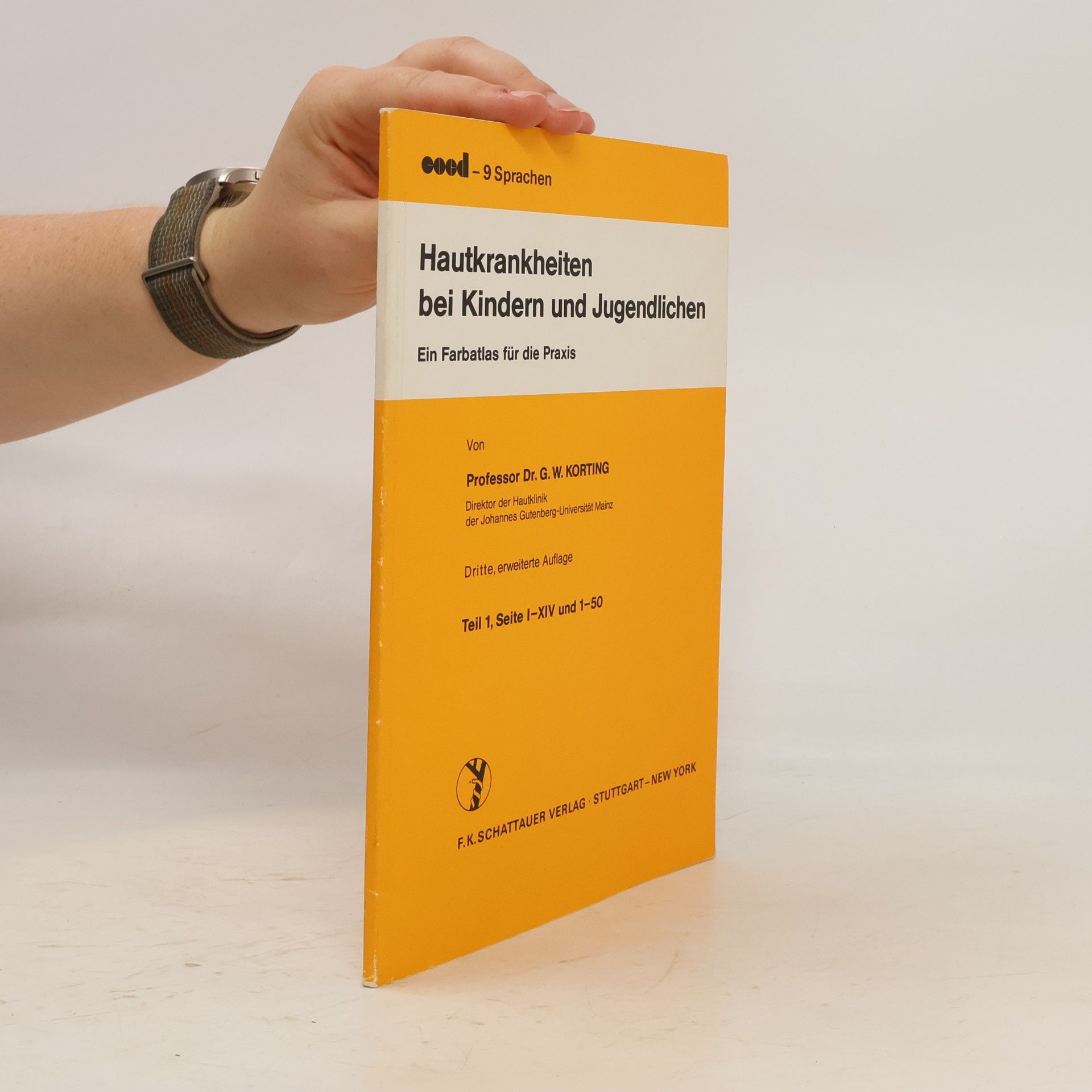 Günter W. Korting Hautkrankheiten bei Kindern und Jugendlichen