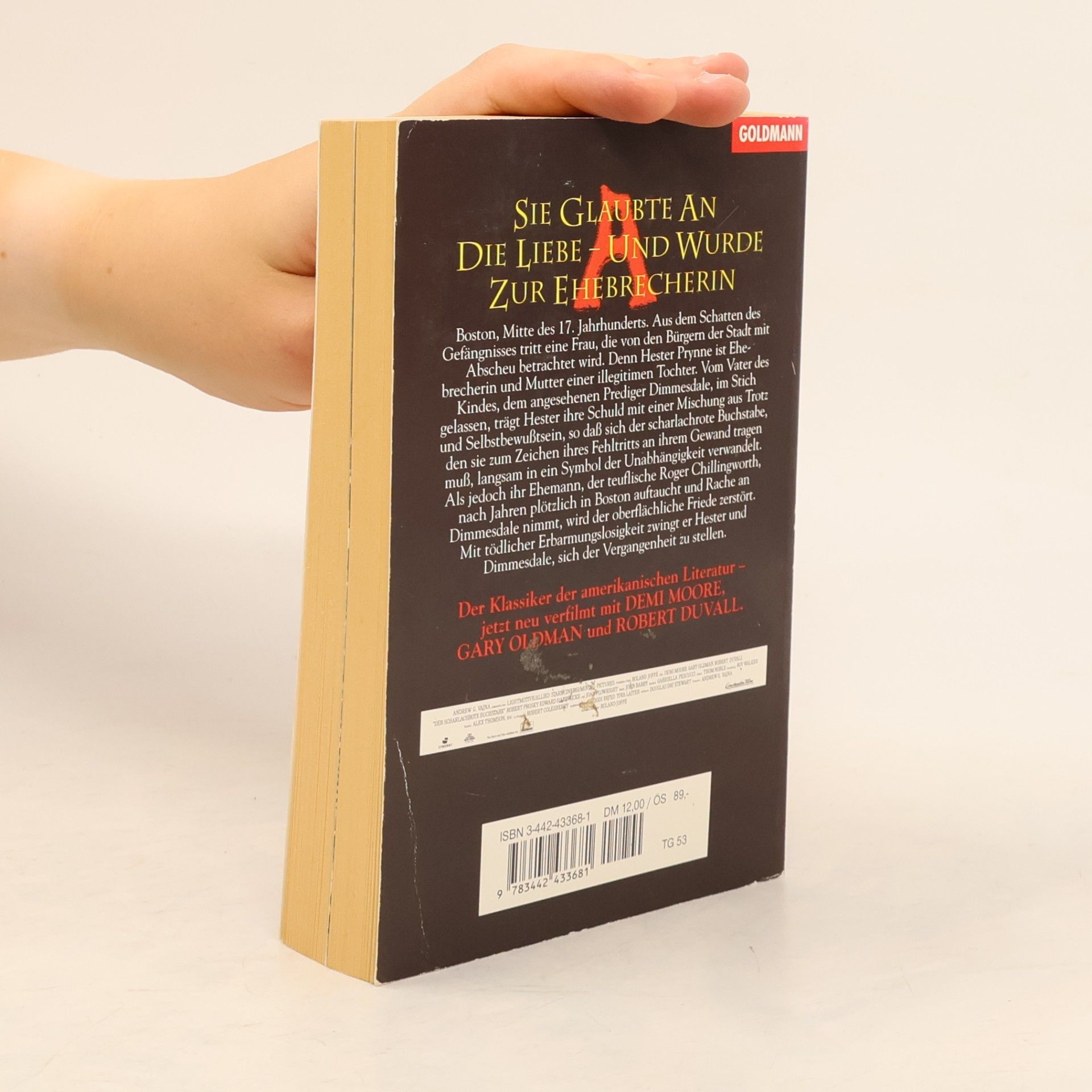 Nathaniel Hawthorne Der scharlachrote Buchstabe
