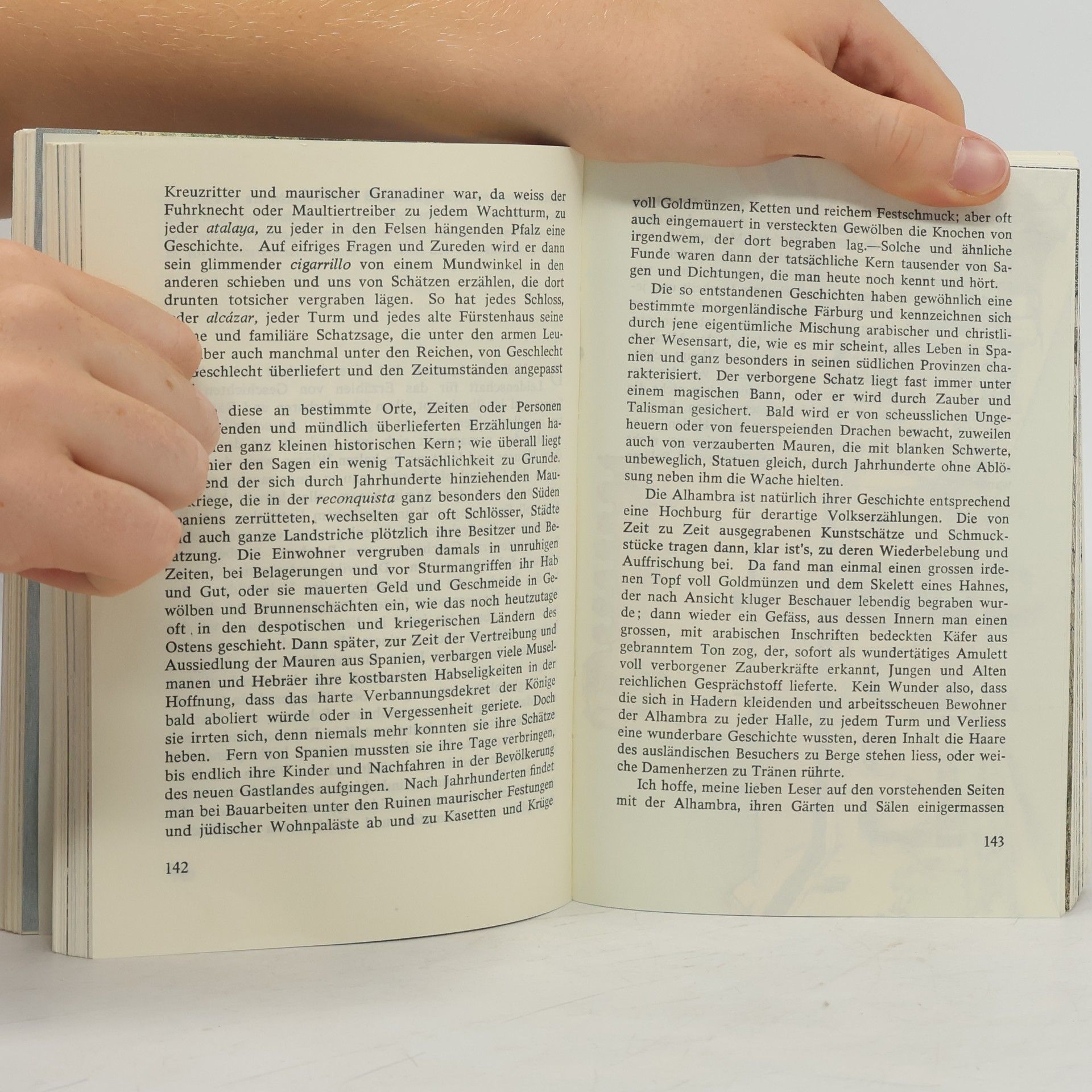Washington Irving Erzählungen von der Alhambra