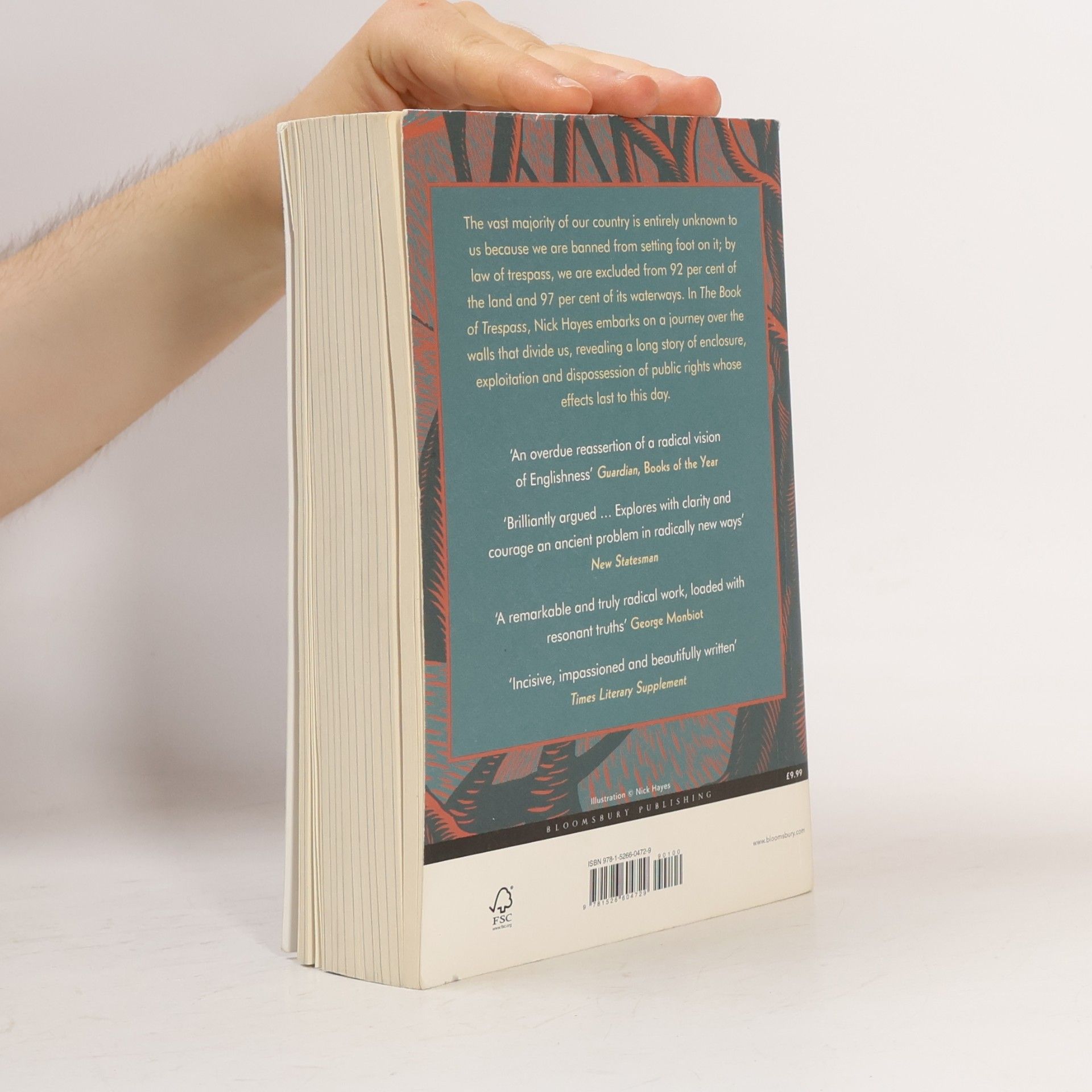 Nick Hayes The book of trespass. Crossing the lines that divide us