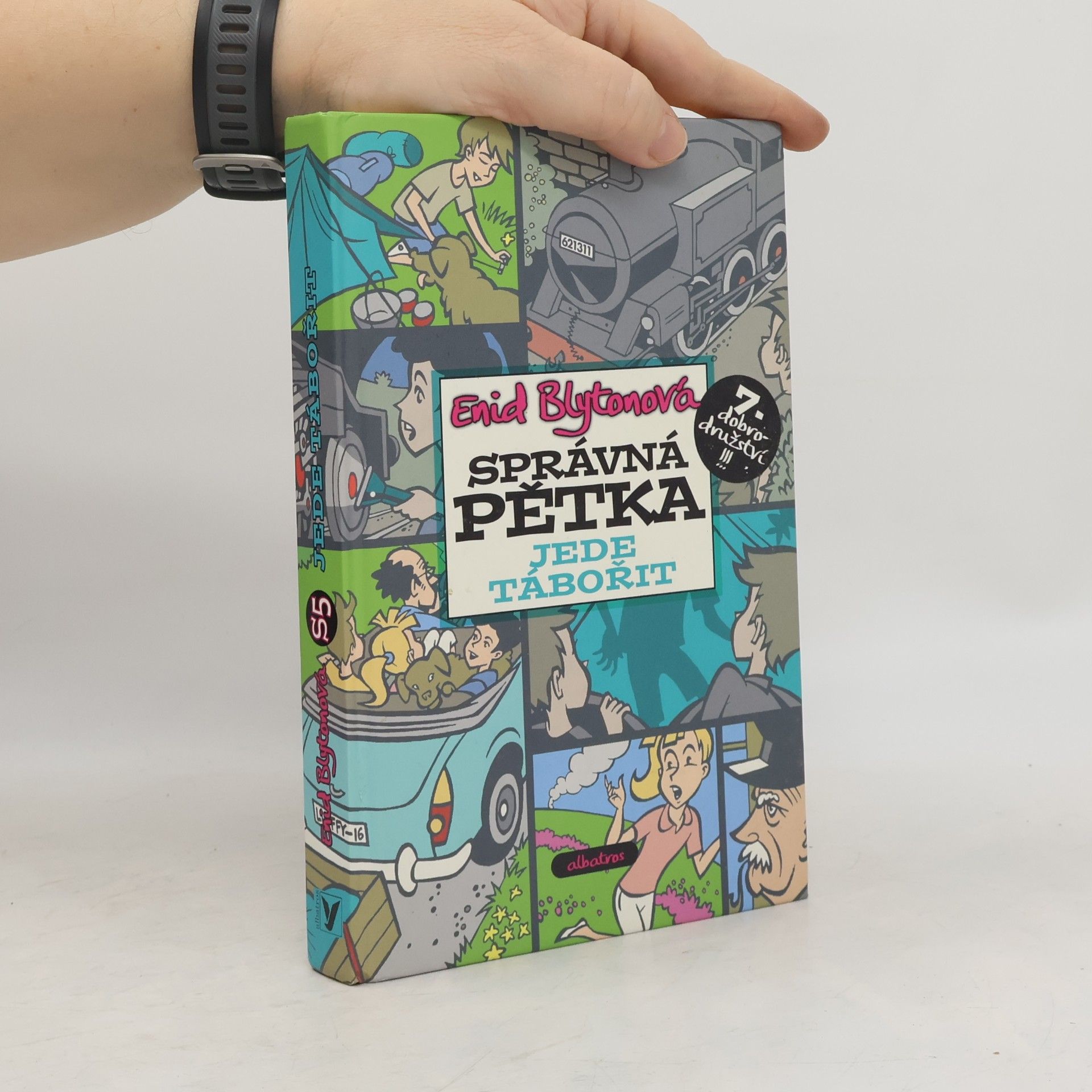 Enid Blyton Správná pětka jede tábořit