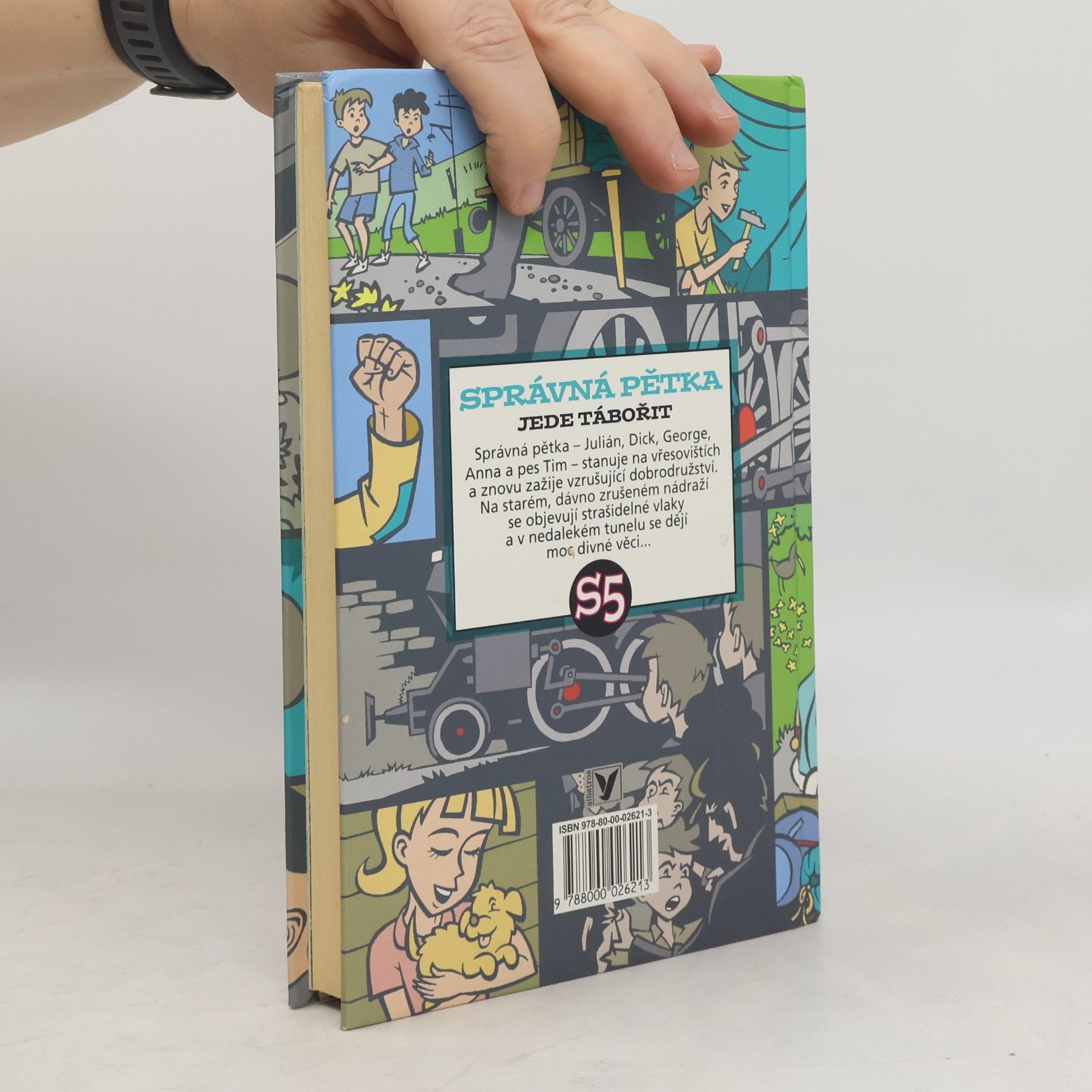 Enid Blyton Správná pětka jede tábořit