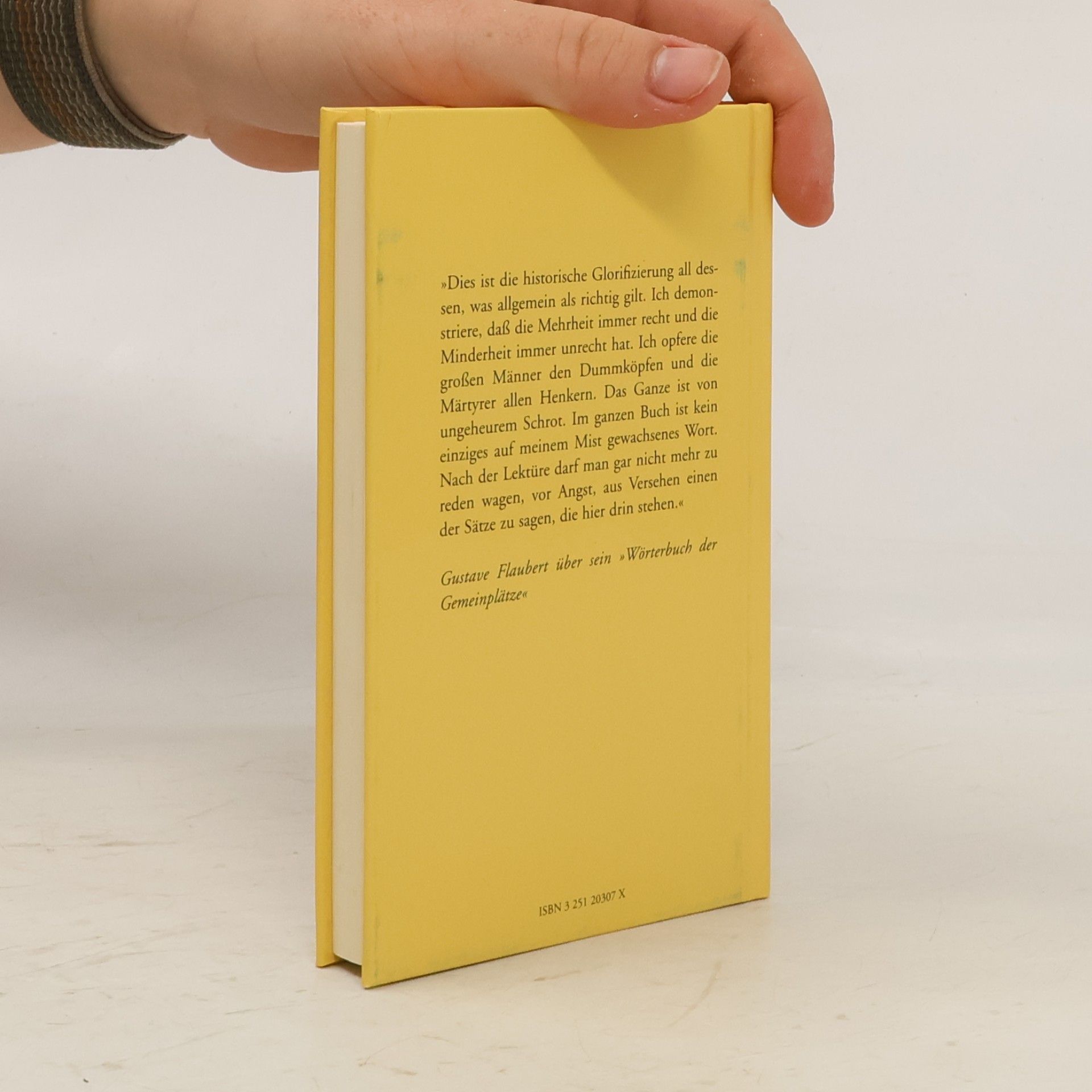 Gustave Flaubert Wörterbuch der Gemeinplätze