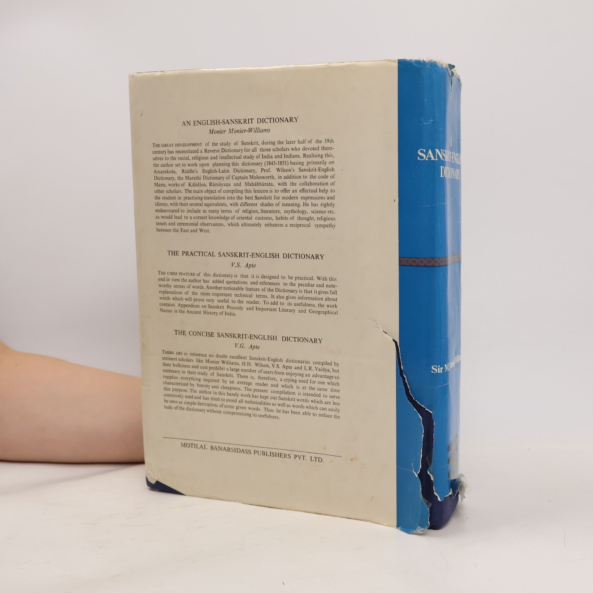 Monier Monier-Williams A Sanskrit-English Dictionary